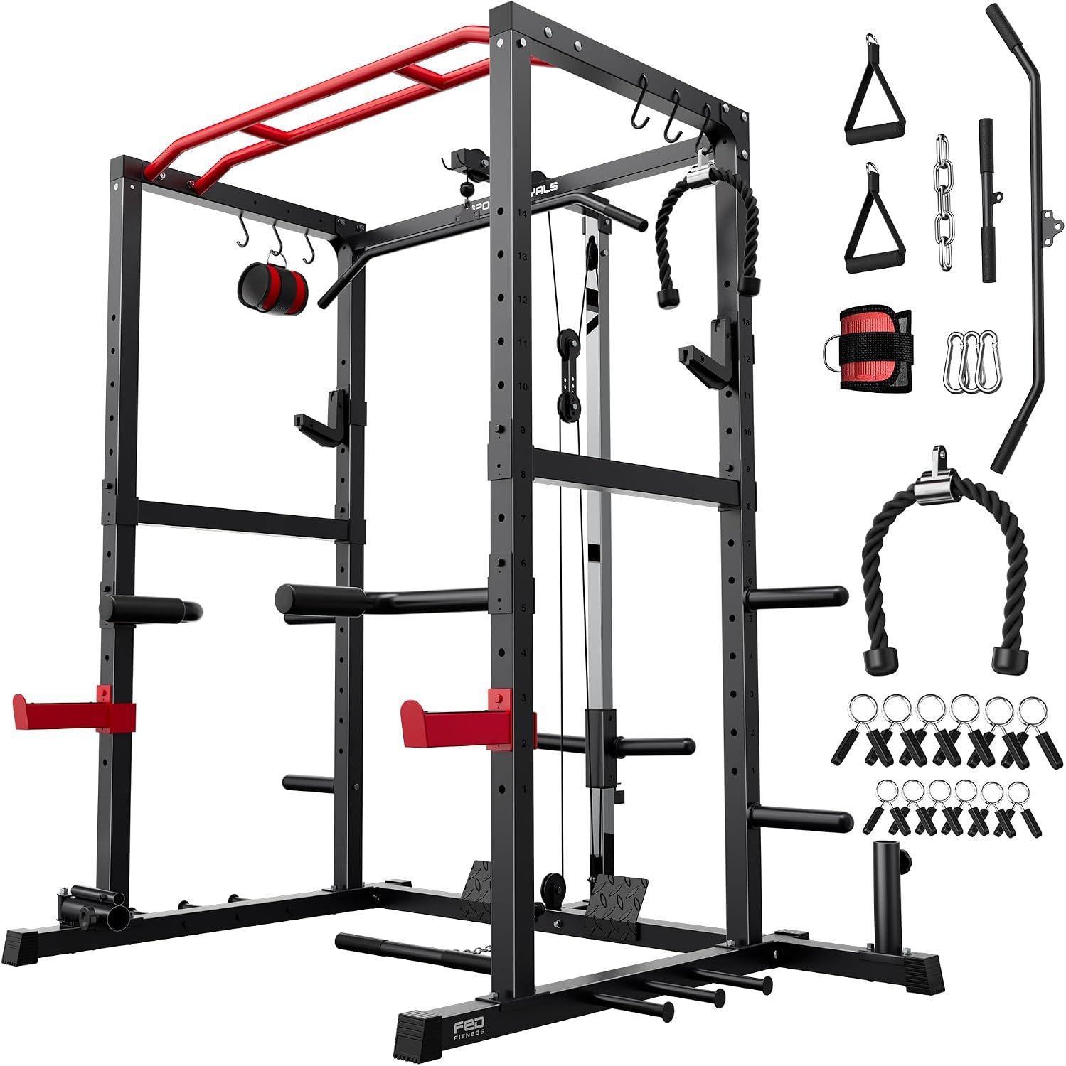 SPORTSROYALS Power Rack, Multi-Func... – 71xhzDRSTEL._AC_SL1500_.jpg