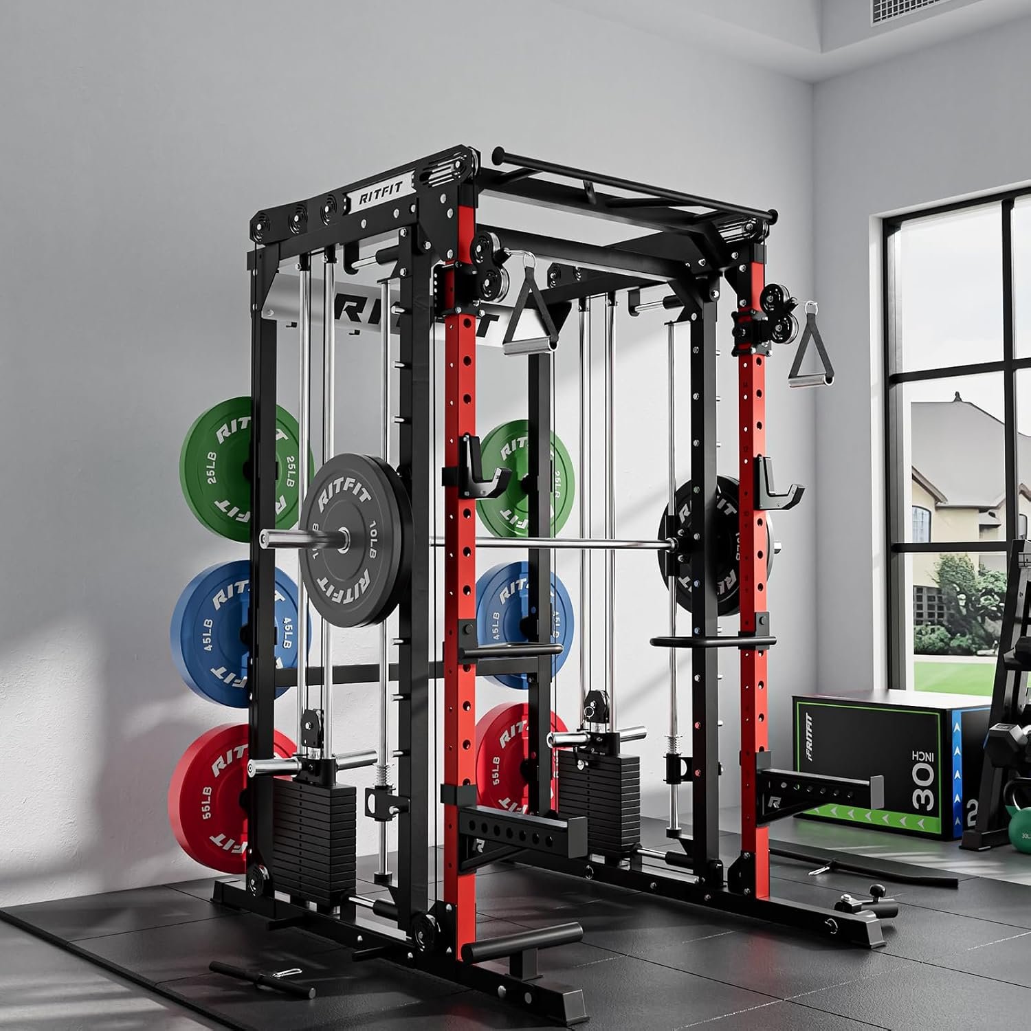 RitFit M2 3D Smith Machine with Ste... – 71yTJrBODL._AC_SL1500_.jpg