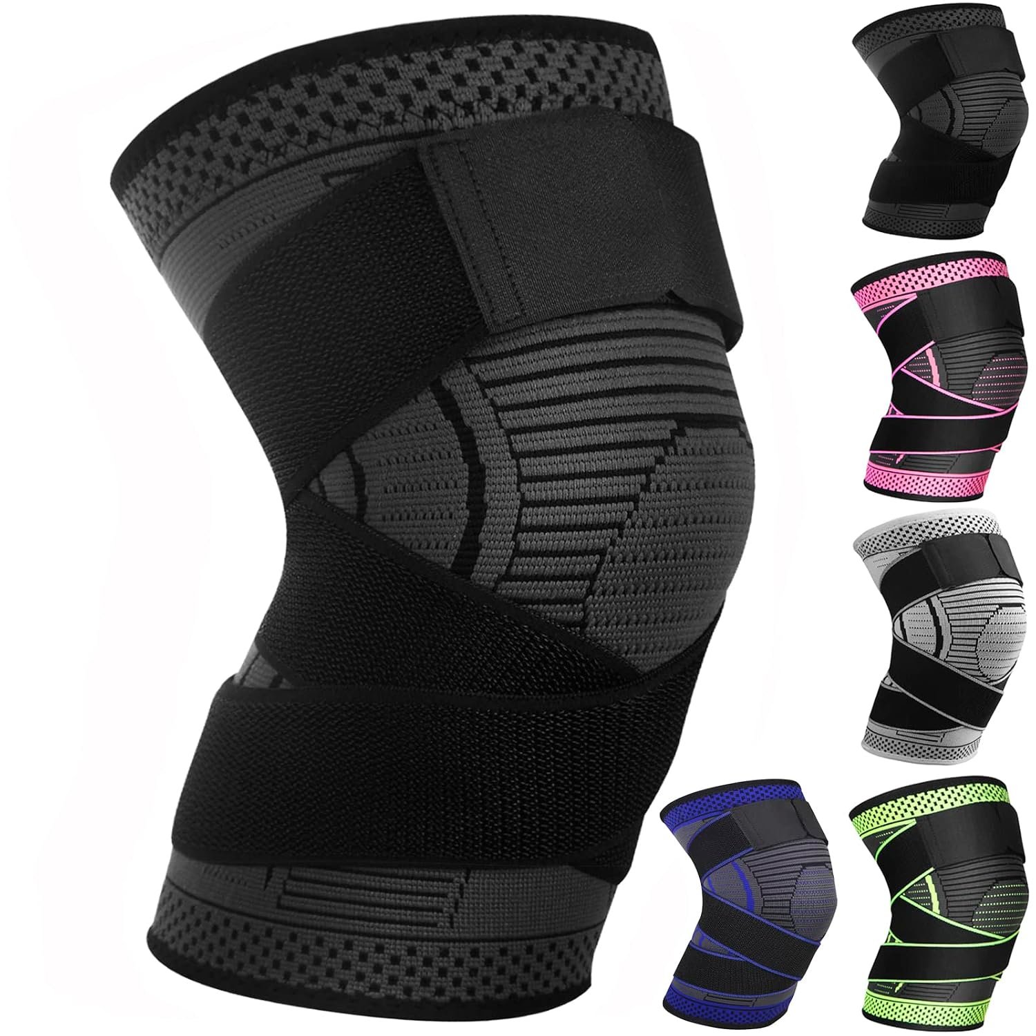 Adjustable Knee Support Brace 1 pac... – 71yuFwa8YEL._SL1500_.jpg