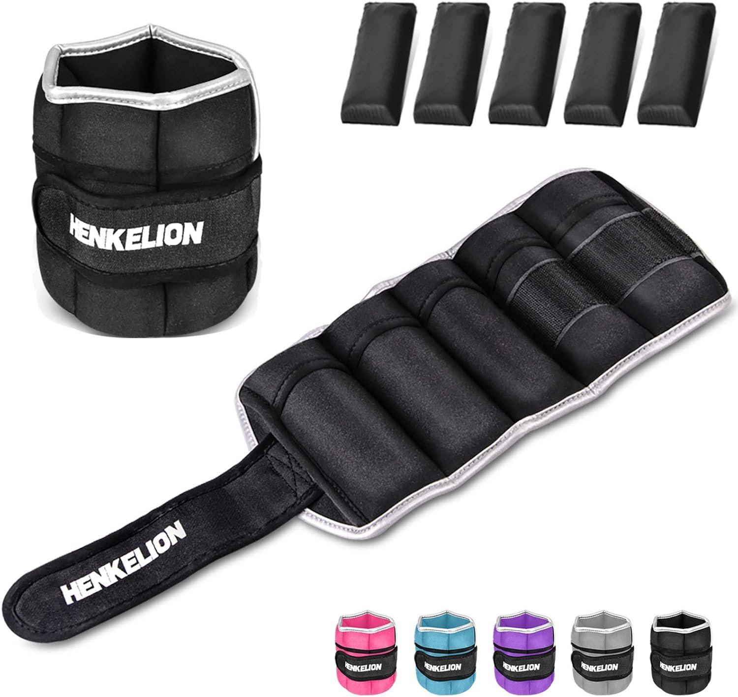 Henkelion 1 Pair 2 3 5 10 Lbs Adjus...
