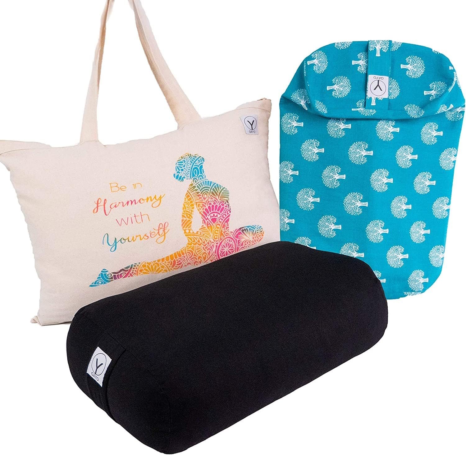 Y O GAYO Yoga Bolster – Made ...