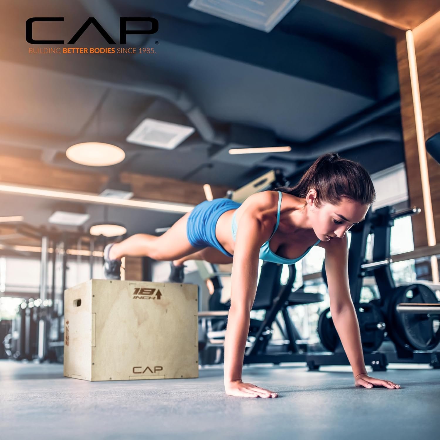 CAP Barbell 3-in-1 Plyometric Box | Multiple Styles and Sizes - Image 7