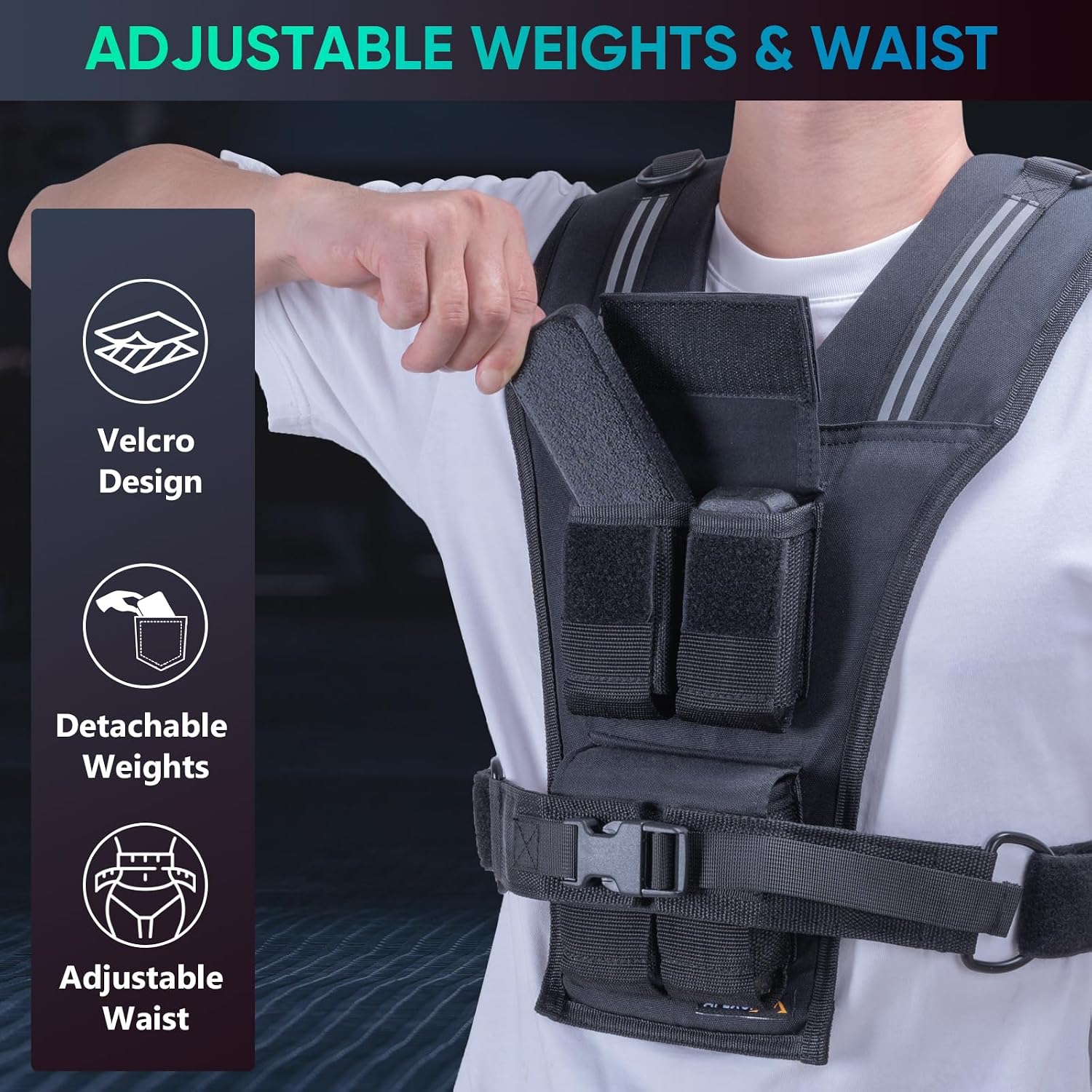 APEXUP Weighted Vest Men, Adjustabl... – 811pJd8IwAL._AC_SL1500_.jpg