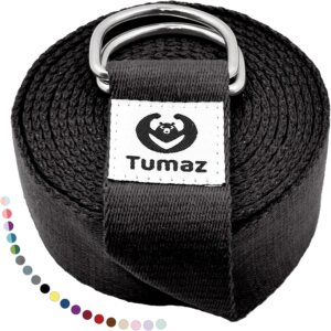 Tumaz Yoga Strap for Stretching wit...