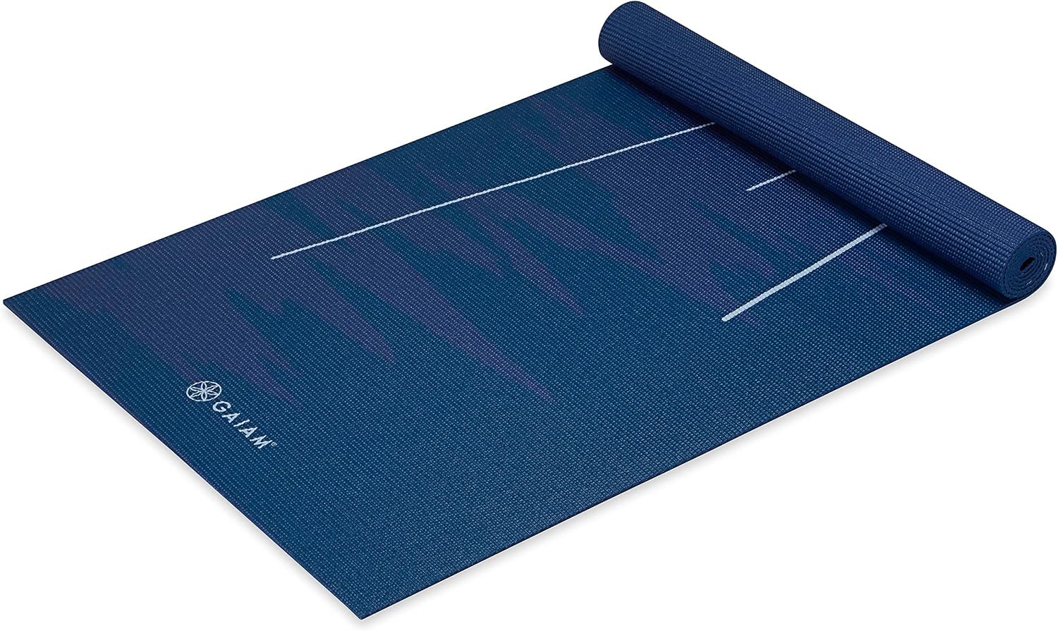 Gaiam Yoga Mat Classic Print, 4mm N...