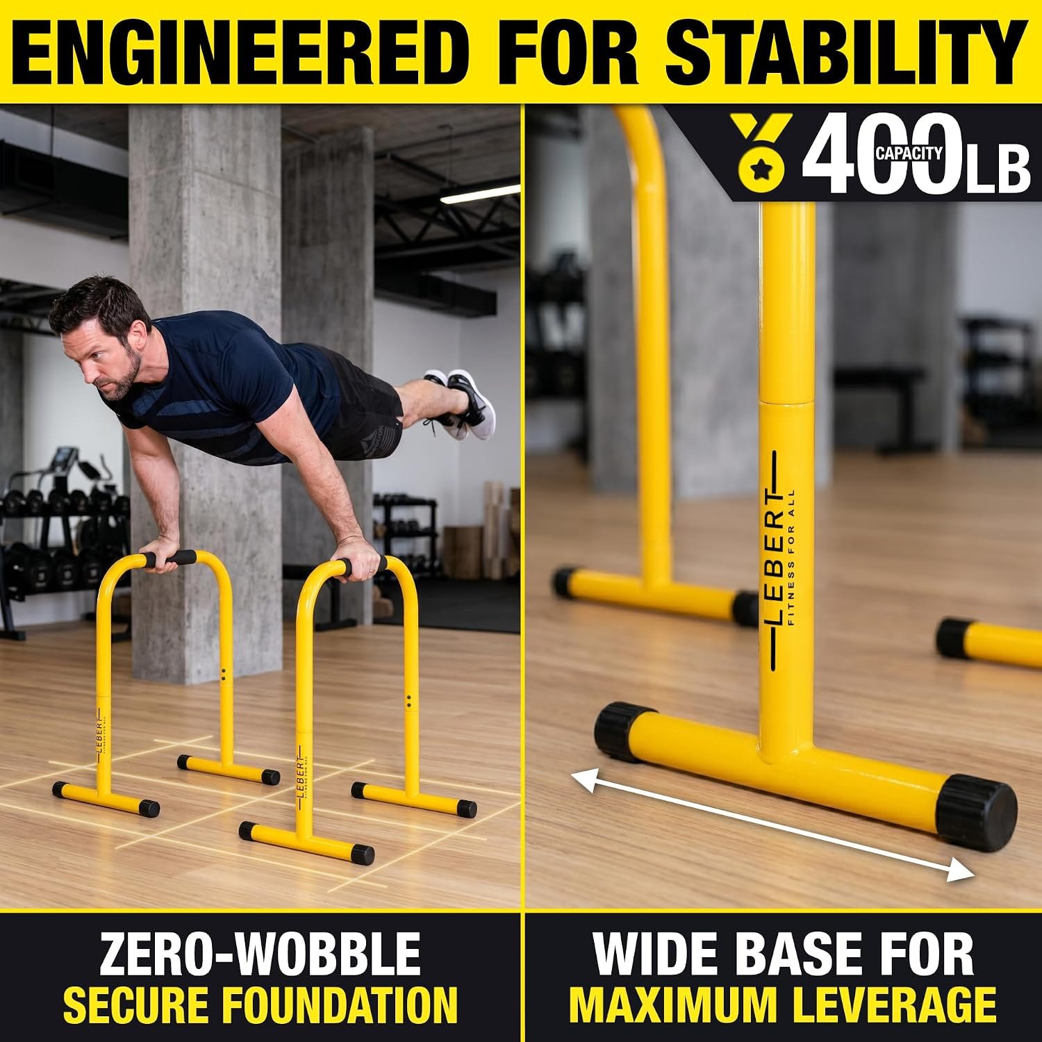 Lebert EQualizer Total Body Strengthener Dip Station Standard & XL - Image 6