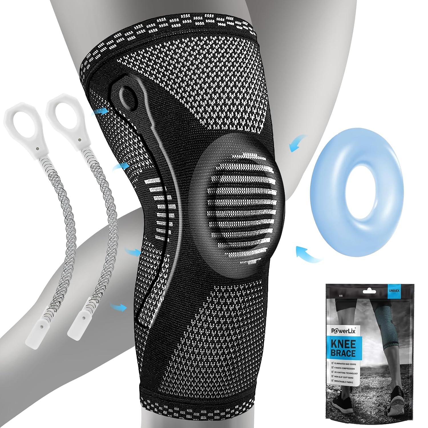 POWERLIX Knee Brace with Support an...