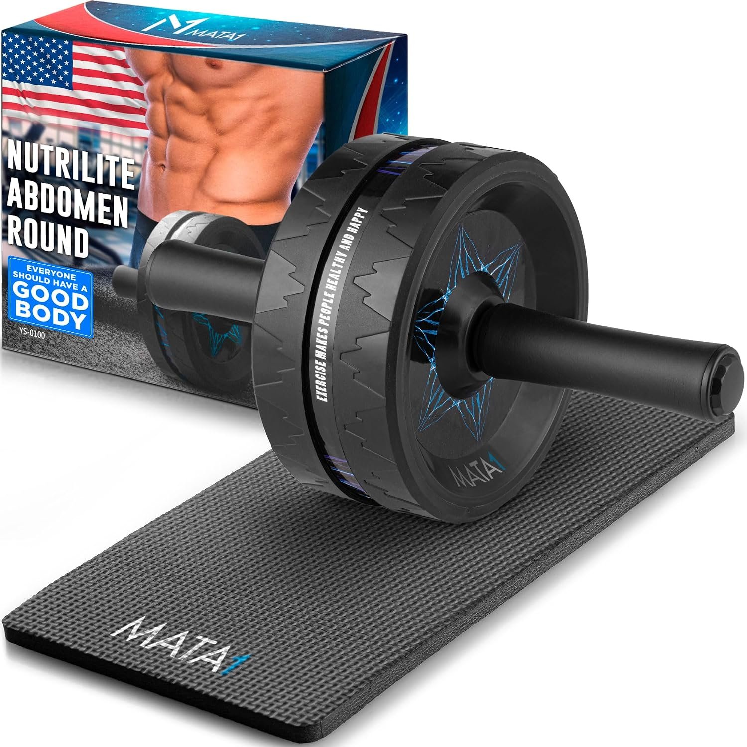 Ab Roller Wheel, Abs Workout Machin...