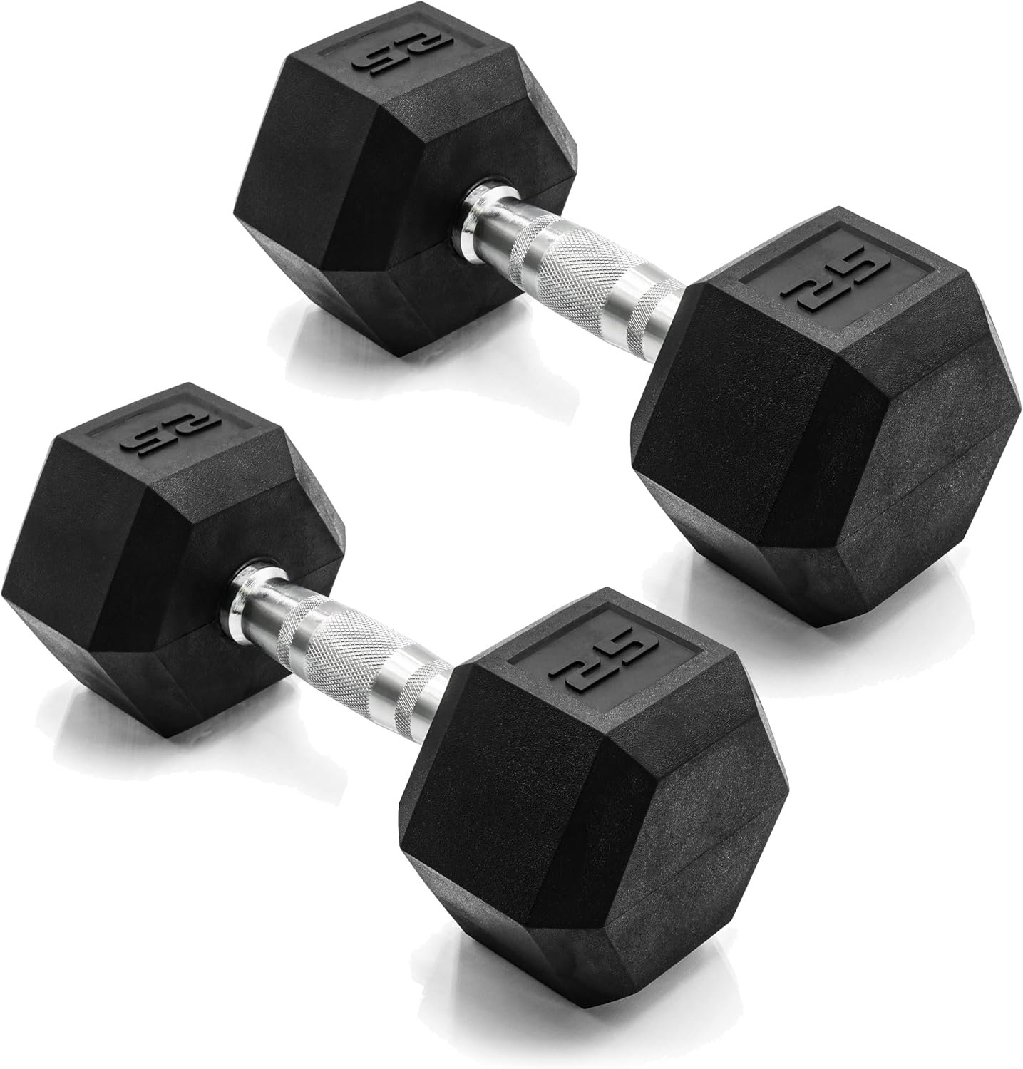 CAP Rubber Coated Dumbbell Weights,... – 81B77cbMRqL._AC_SL1500_.jpg