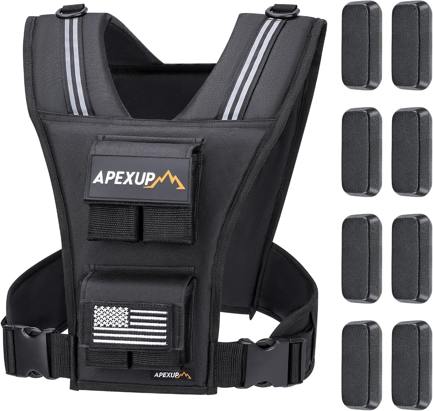 APEXUP Weighted Vest Men, Adjustabl...