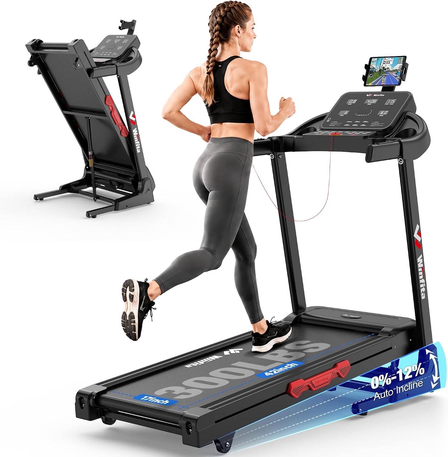 Folding Treadmills for Home with 12... – 81GUAob9GjL._AC_SL1500_.jpg