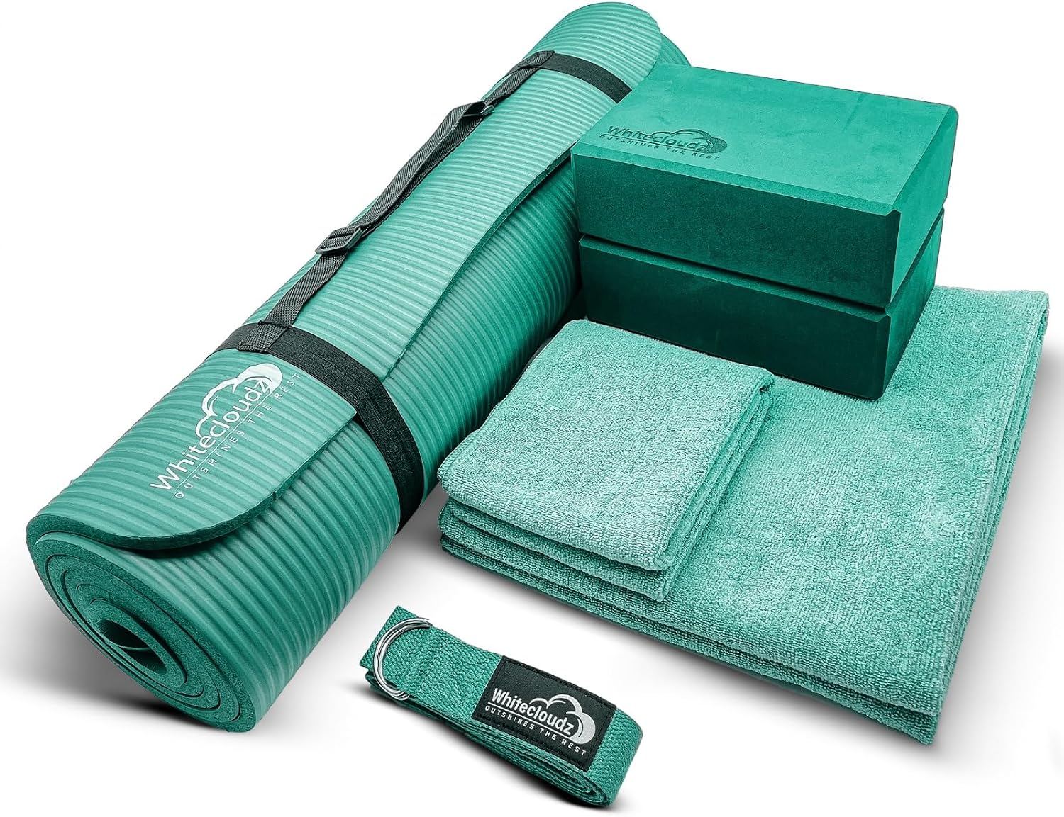 WHITECLOUDZ Yoga kit, 7-Piece Yoga ...