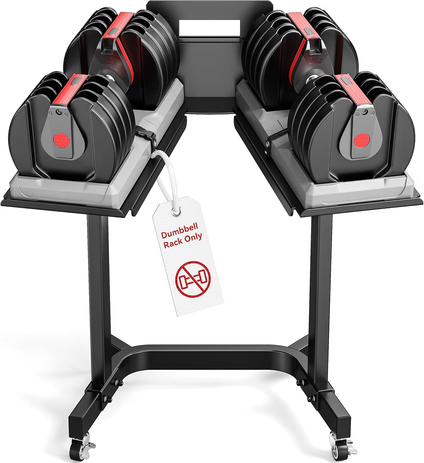 Adjustable Dumbbell Stand Rack with...