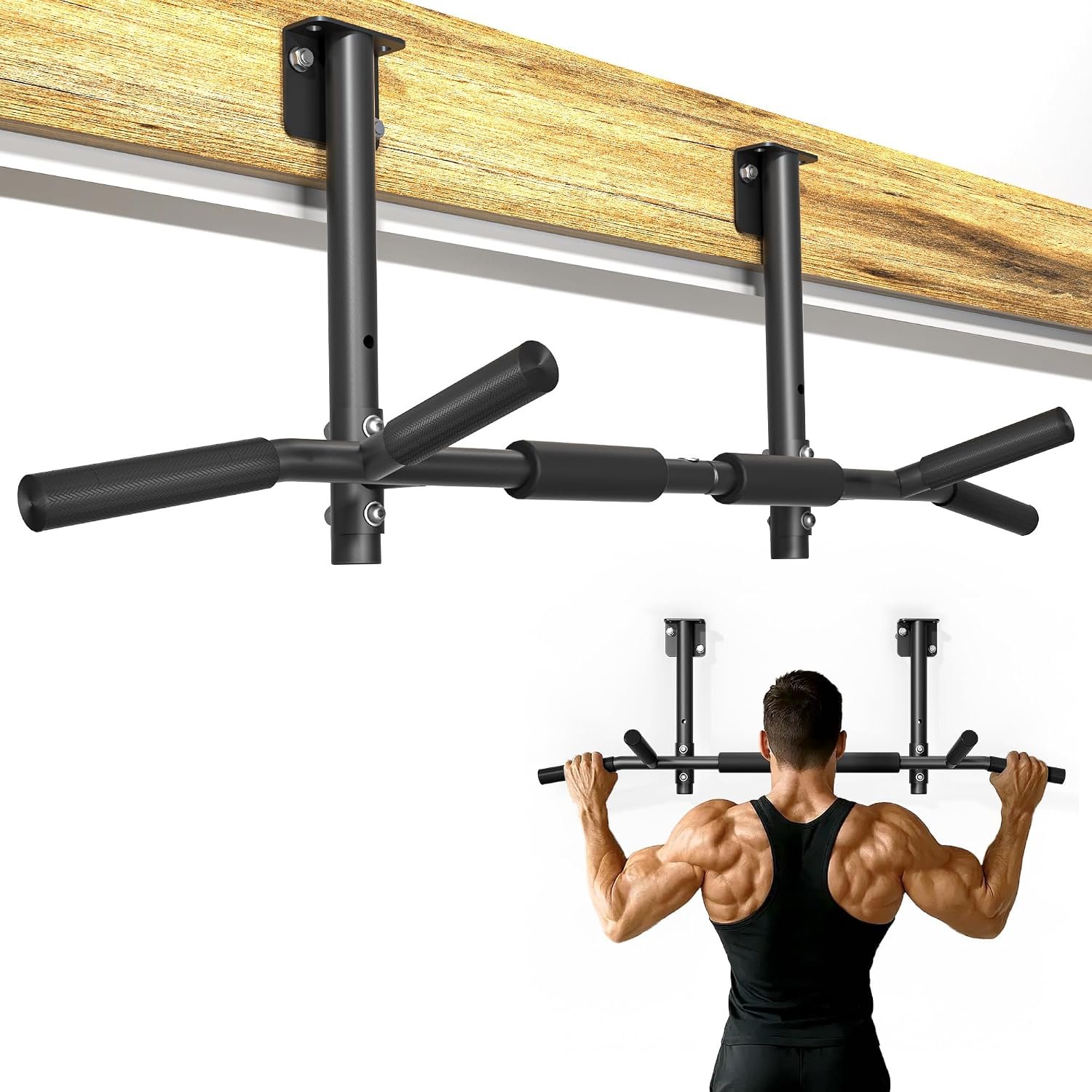Joist Mounted Pull Up Bar,42″...