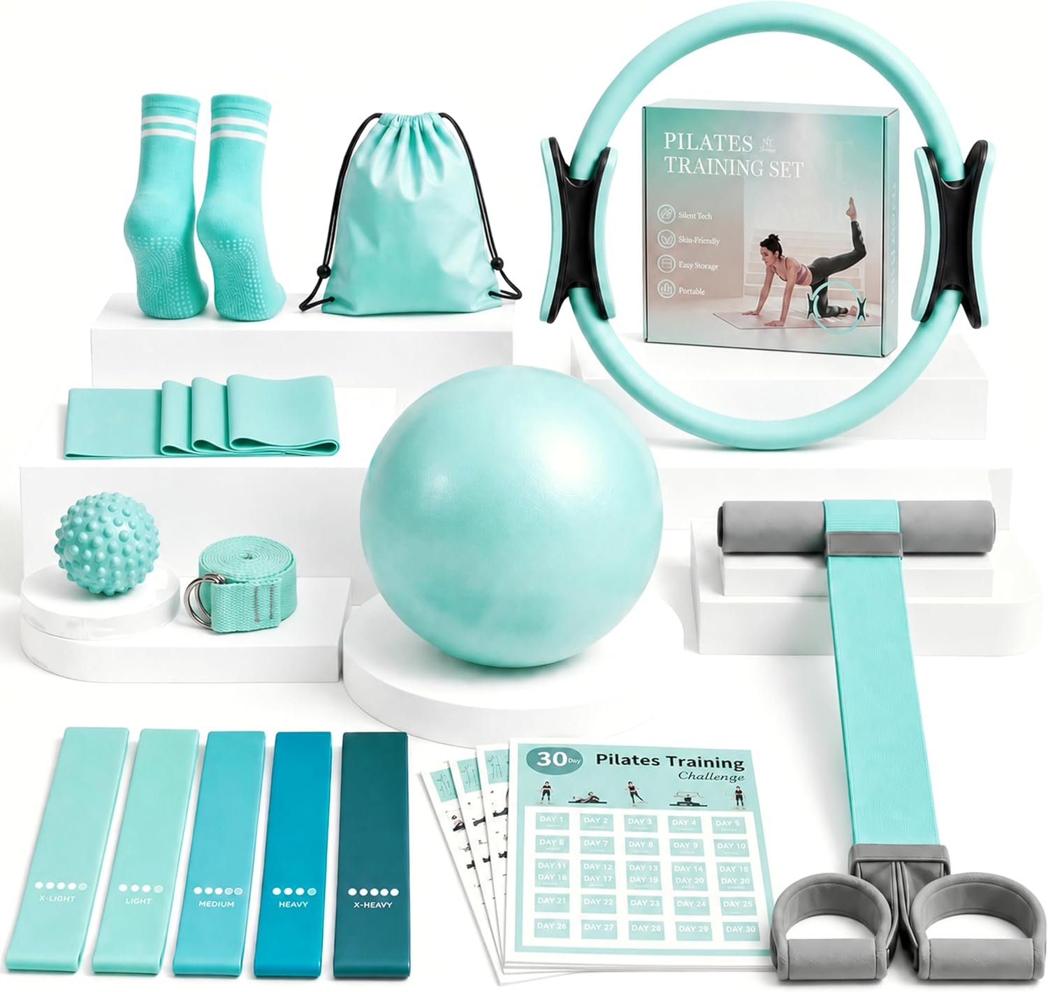 At Home Pilates Kit for Women, 20-P...