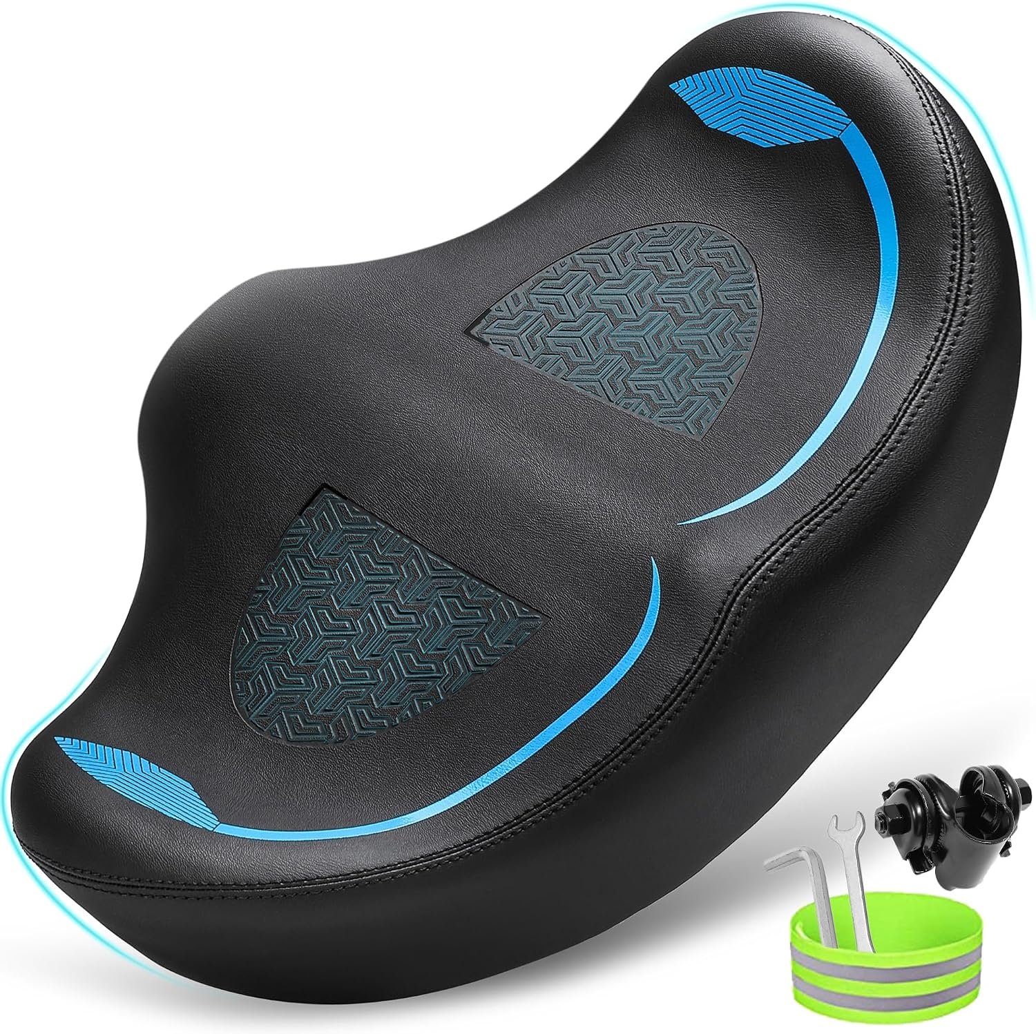 CDYWD Noseless Oversized Bike Seat ...