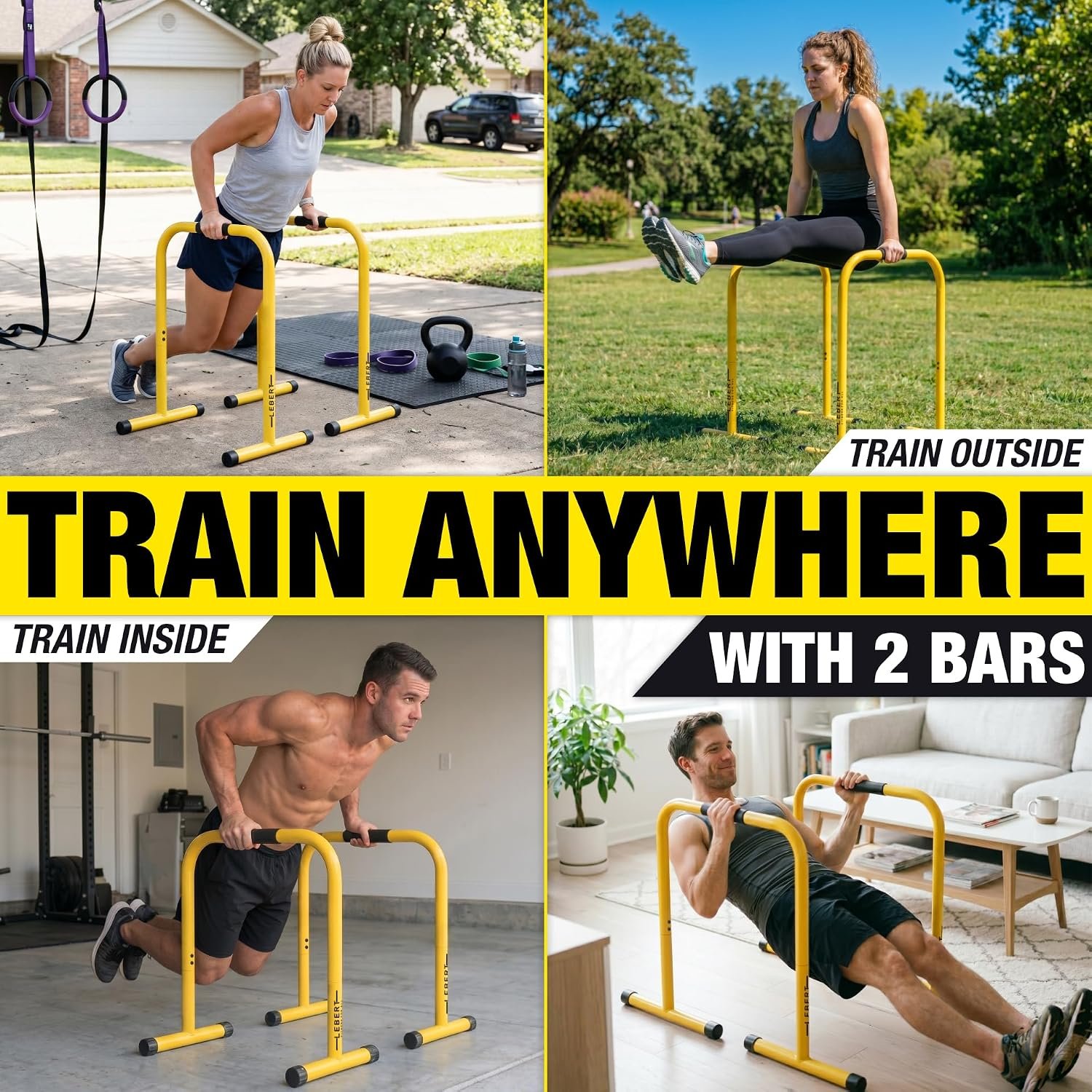 Lebert EQualizer Total Body Strengthener Dip Station Standard & XL - Image 4