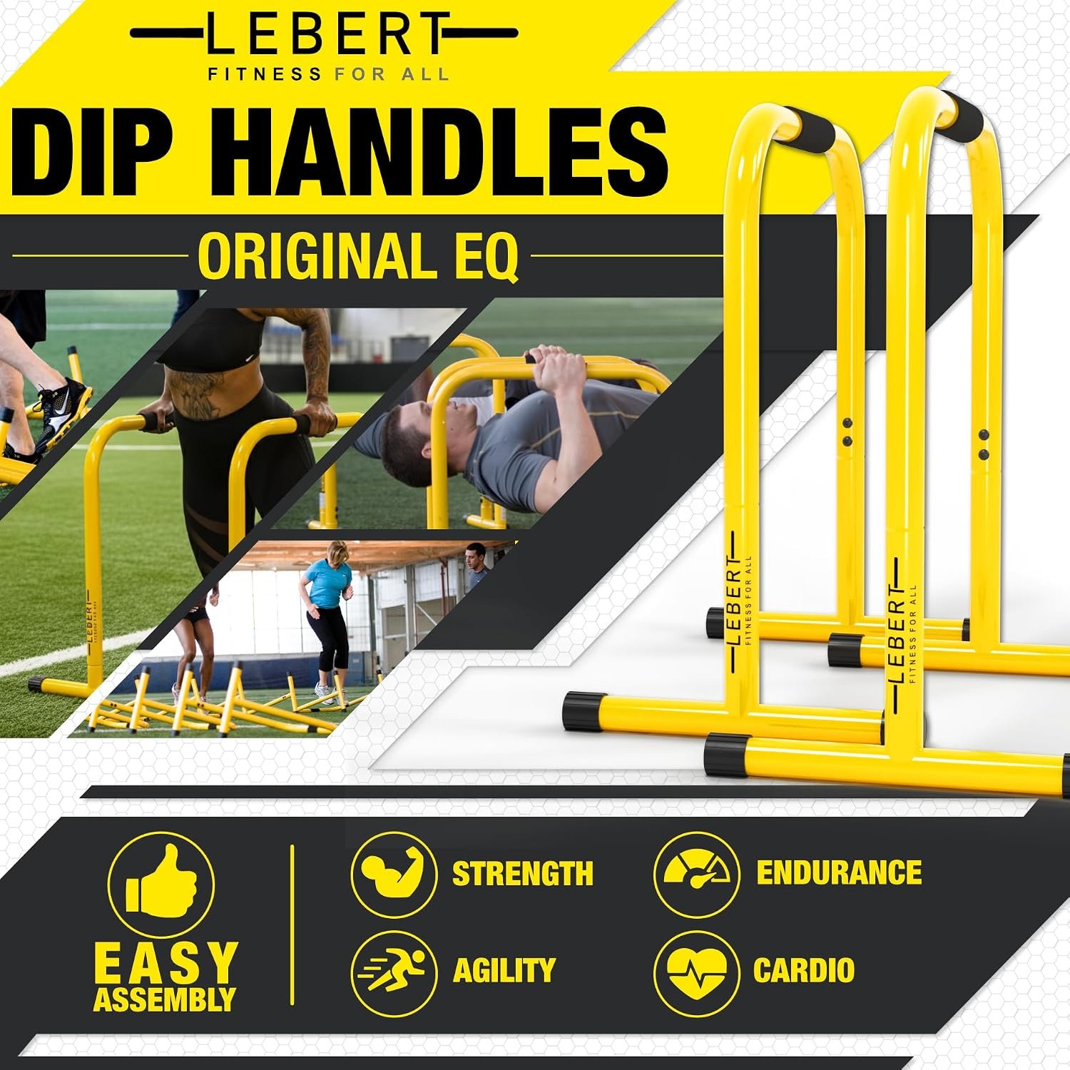 Lebert EQualizer Total Body Strengthener Dip Station Standard & XL - Image 2