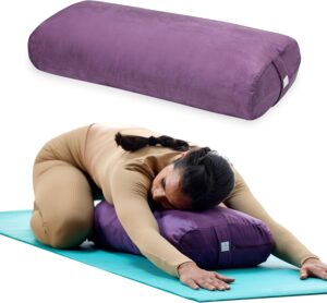 Gaiam Yoga Bolster Pillow, Supporti...