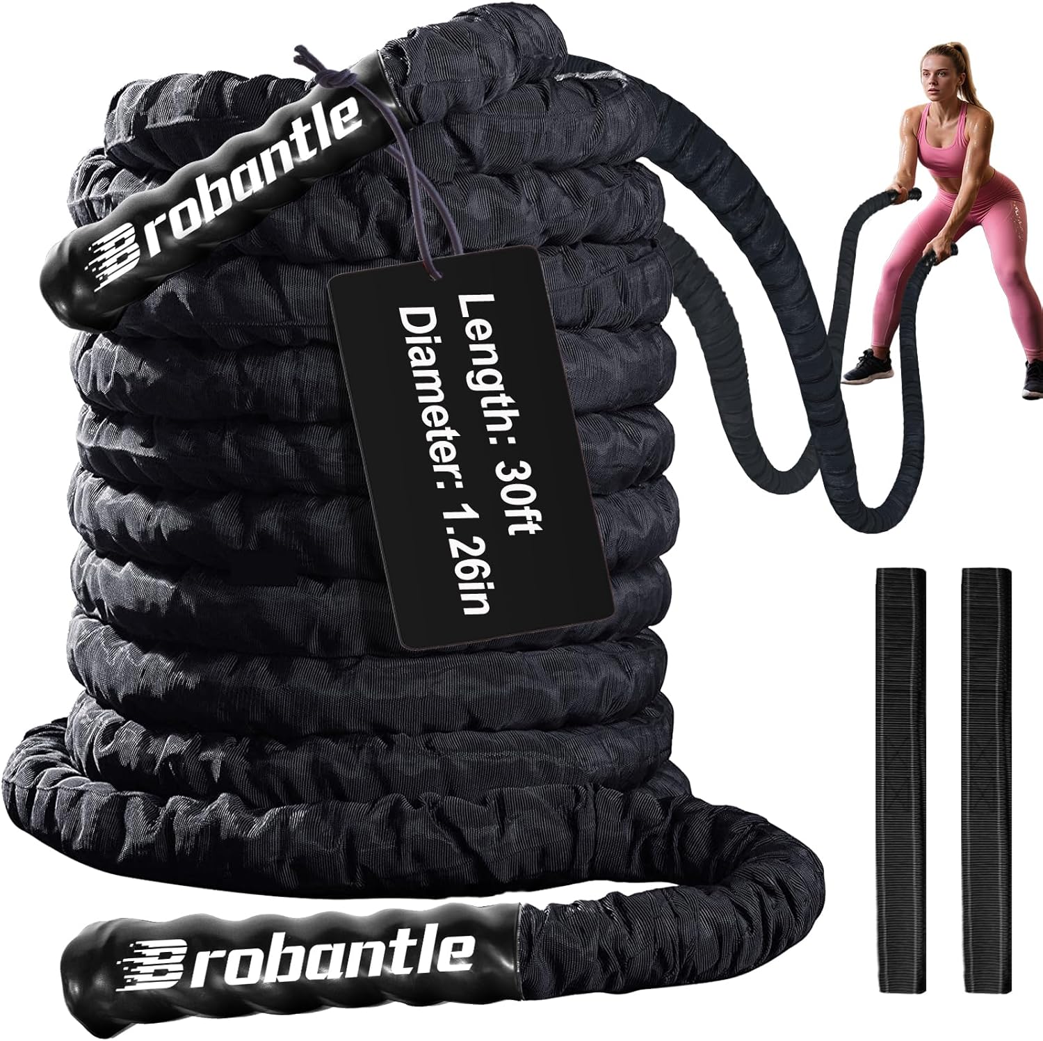 Battle Rope 1/1.26/1.5/2 Inch Diame...