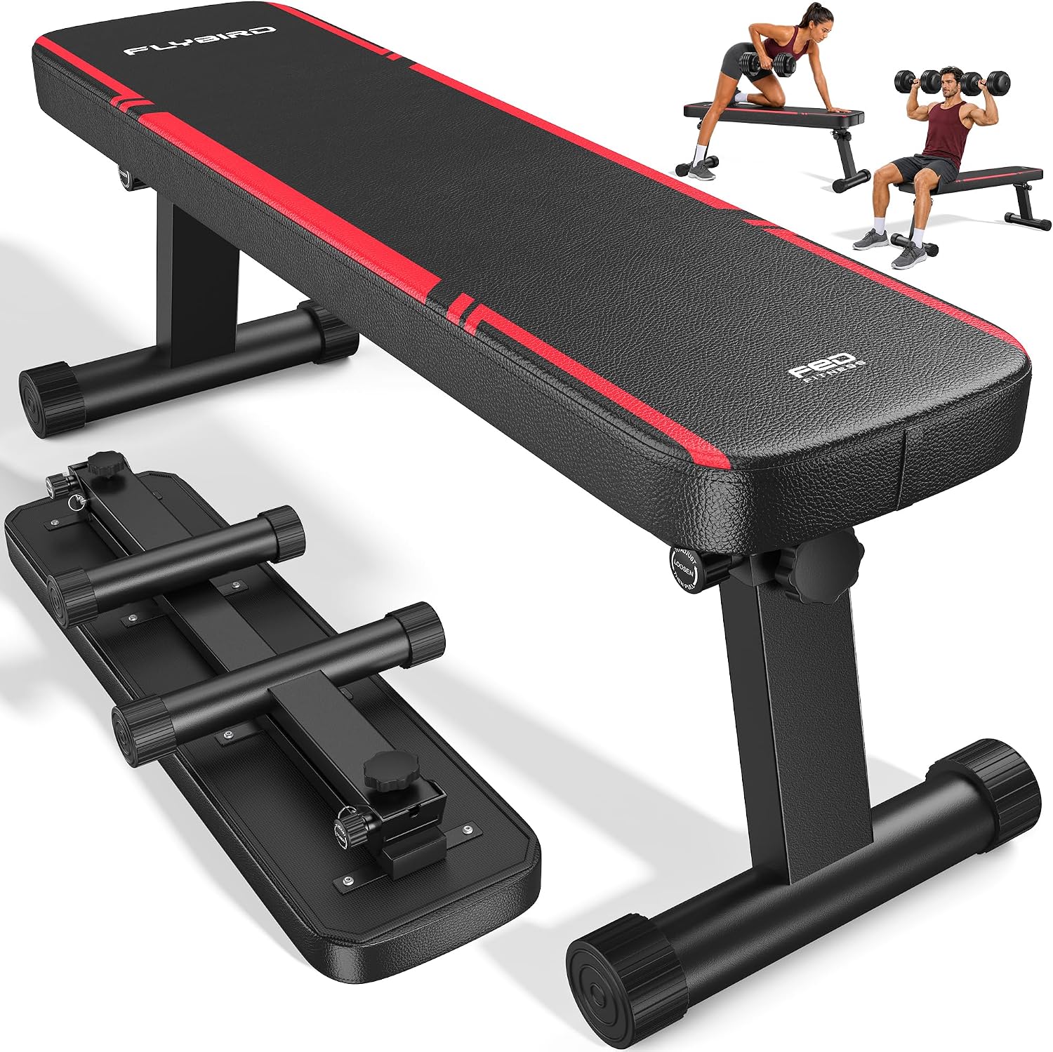 FLYBIRD Foldable Flat Weight Bench ... – 81WqNXcmbUL._AC_SL1500_.jpg