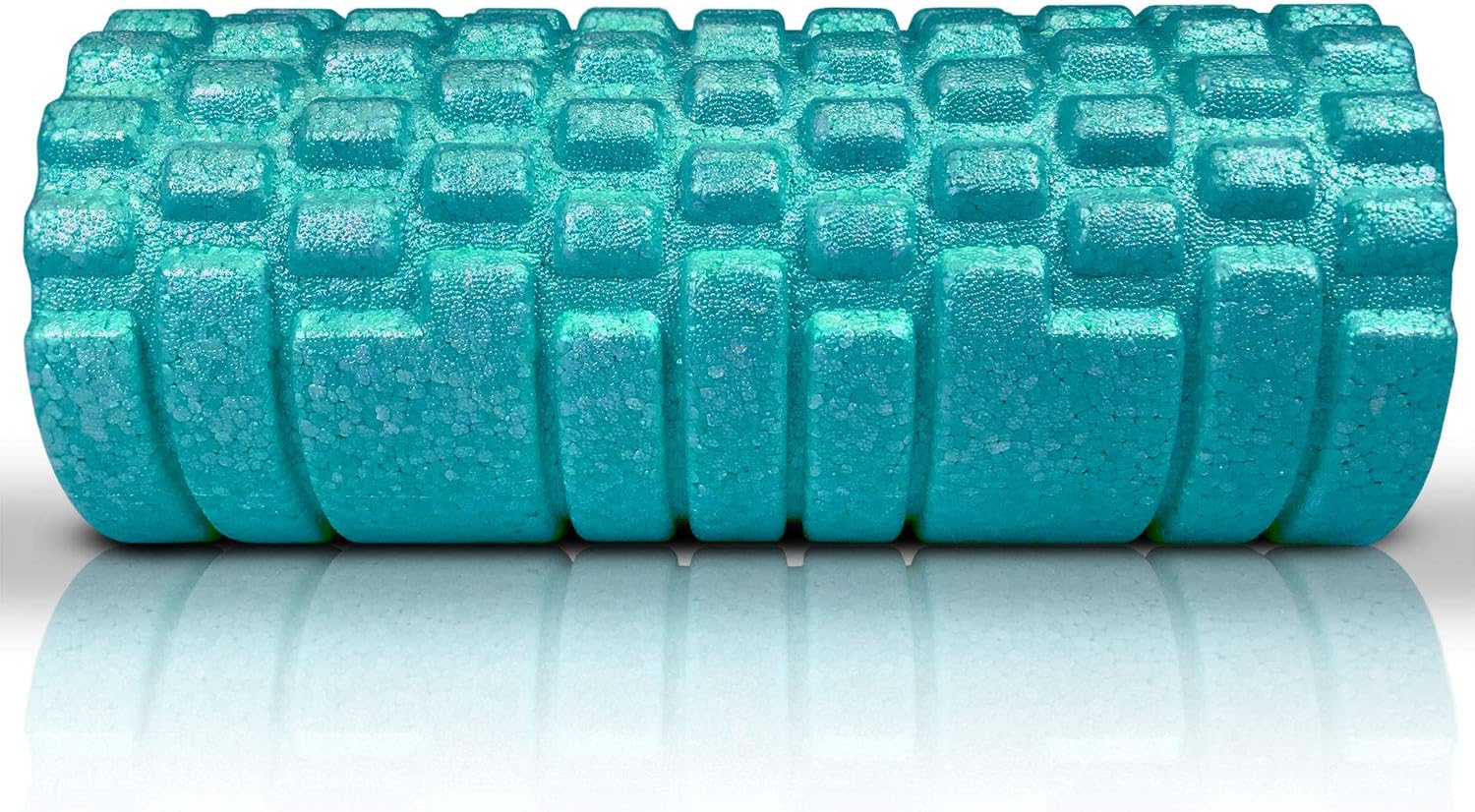 The Original Body Roller - High Density Foam Roller Massager for Deep Tissue Massage of the Back and Leg Muscles - Self Myofascial Release of Painful Trigger Point Muscle Adhesions (Turquoise) - Image 2