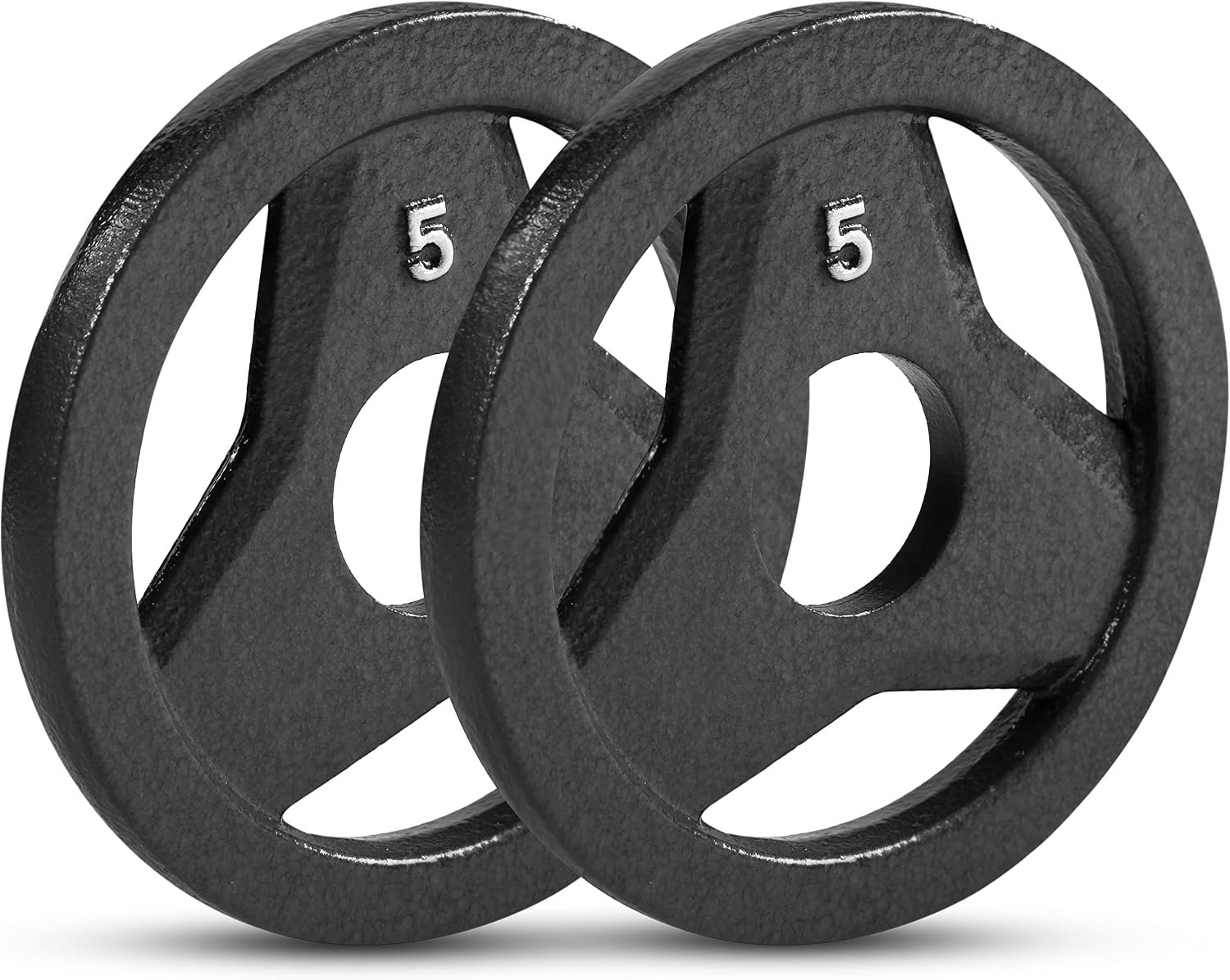 JFIT Olympic 2 Inch Grip Plates and...