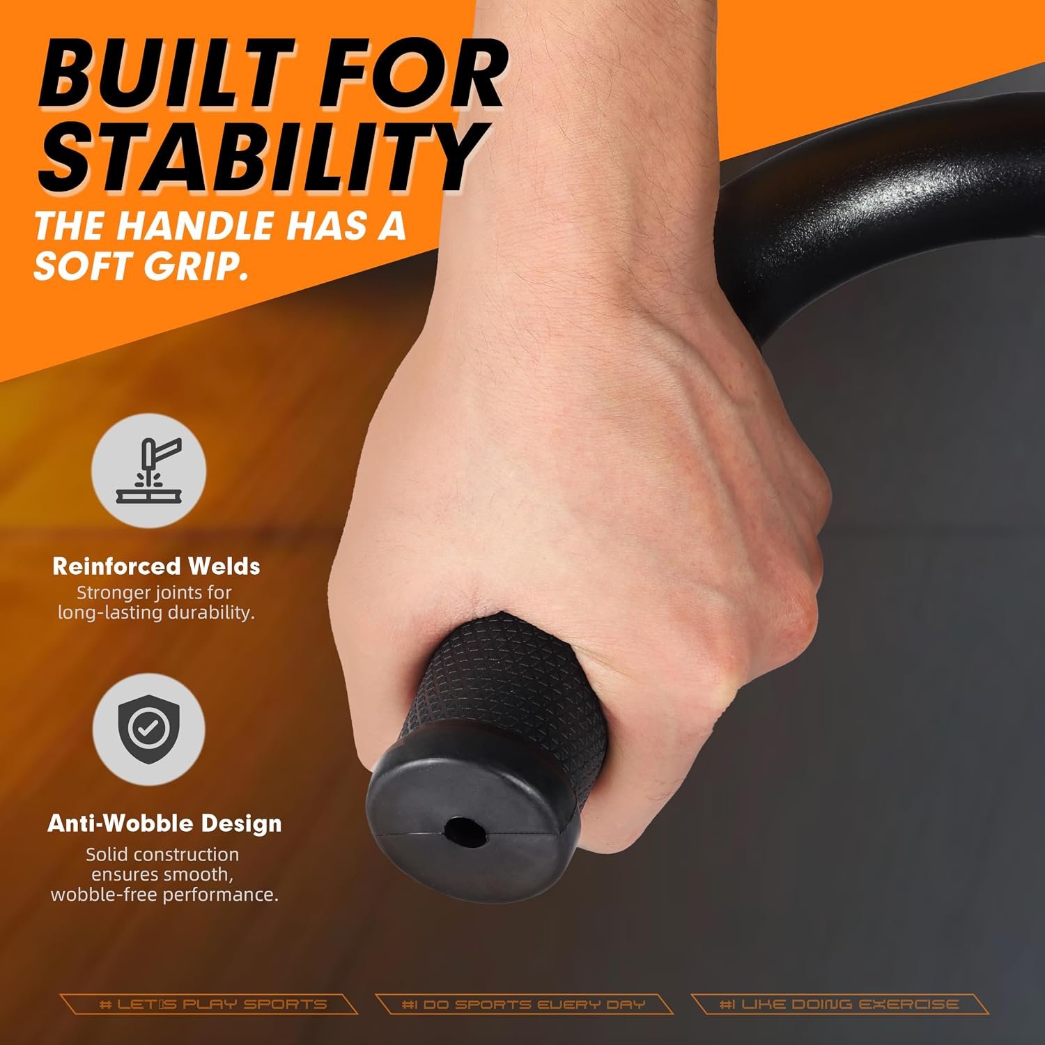EVERYMATE Dip Bar Attachment for Power Rack and Squat Rack, Dip Stand Bars for Squat Rack Attachments for Pull Up, Triceps & Chest Workouts - Image 4