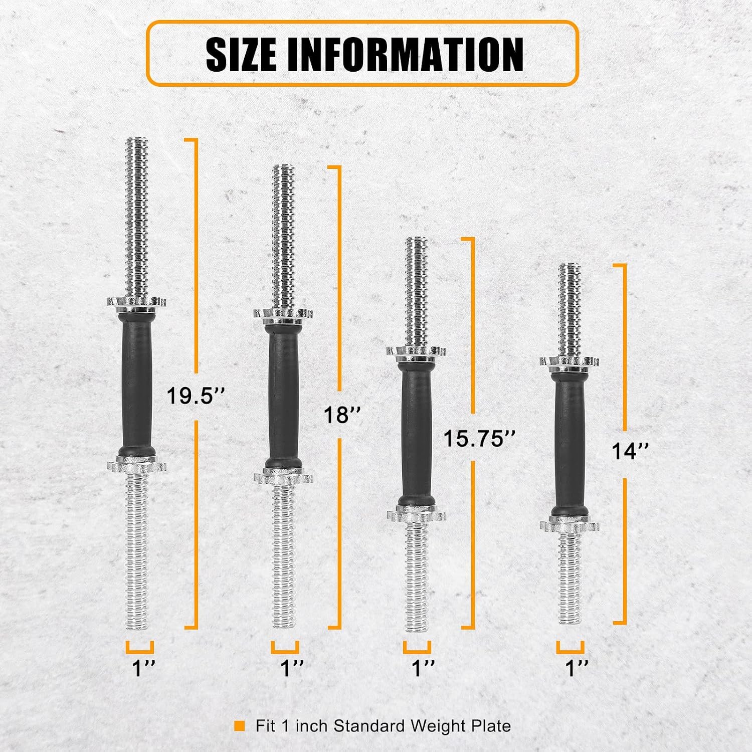 Threaded Dumbbell Rubber/Chrome Han... – 81cz0DxP8QL._AC_SL1500_.jpg