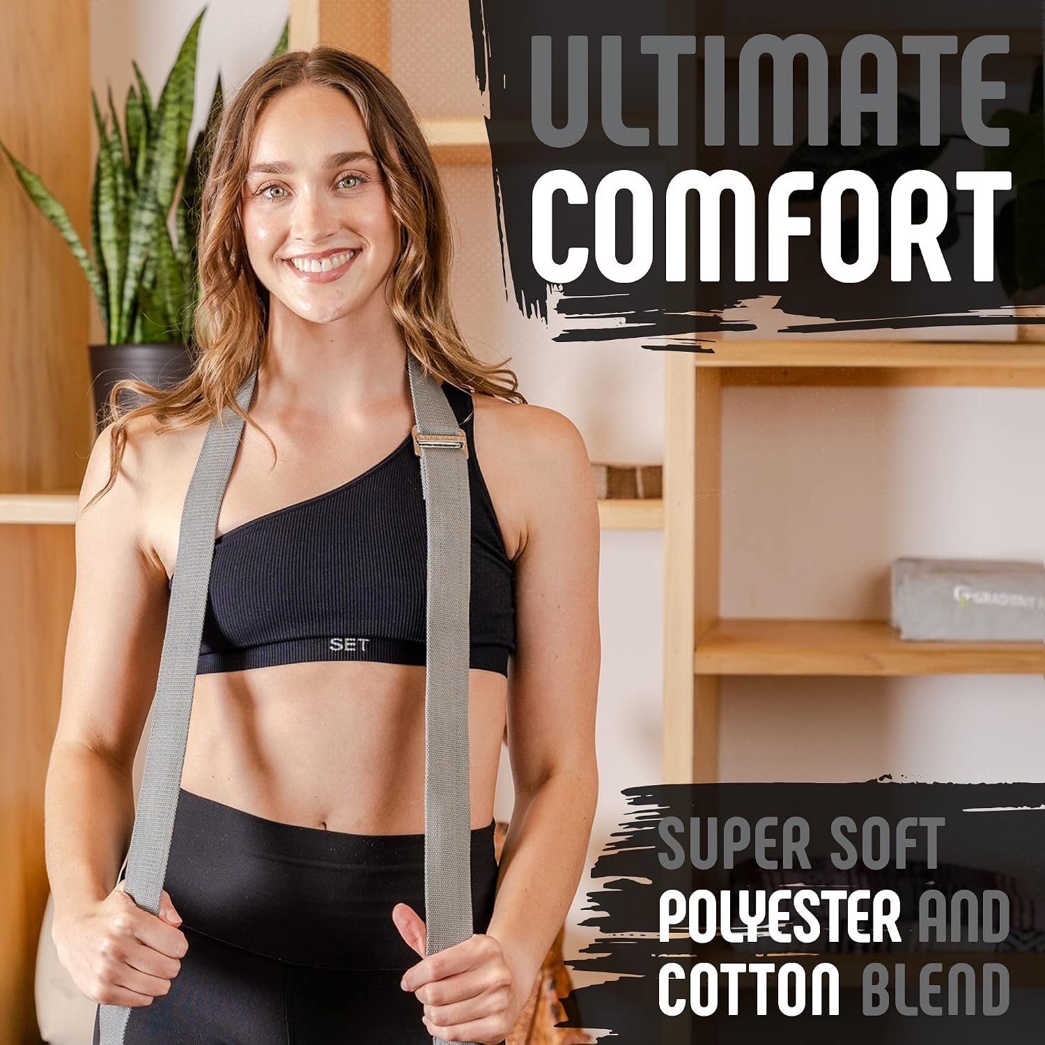 Yoga Strap with Buckle, Soft Cotton... – 81dQAXjpNrL._AC_SL1500_.jpg
