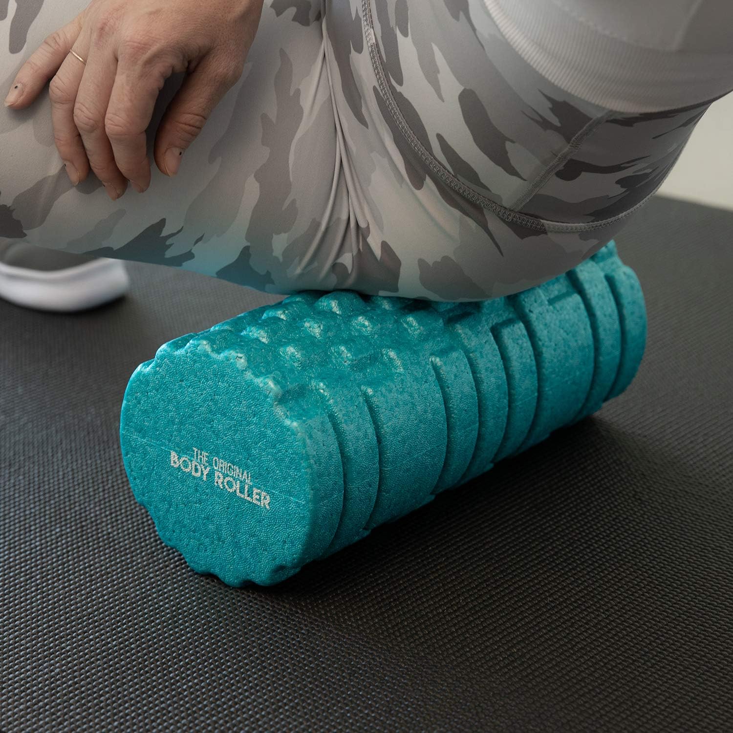 The Original Body Roller - High Density Foam Roller Massager for Deep Tissue Massage of the Back and Leg Muscles - Self Myofascial Release of Painful Trigger Point Muscle Adhesions (Turquoise) - Image 6