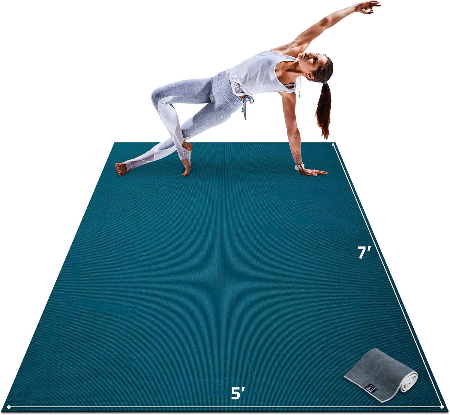 Gorilla Mats Large Yoga Mat –...