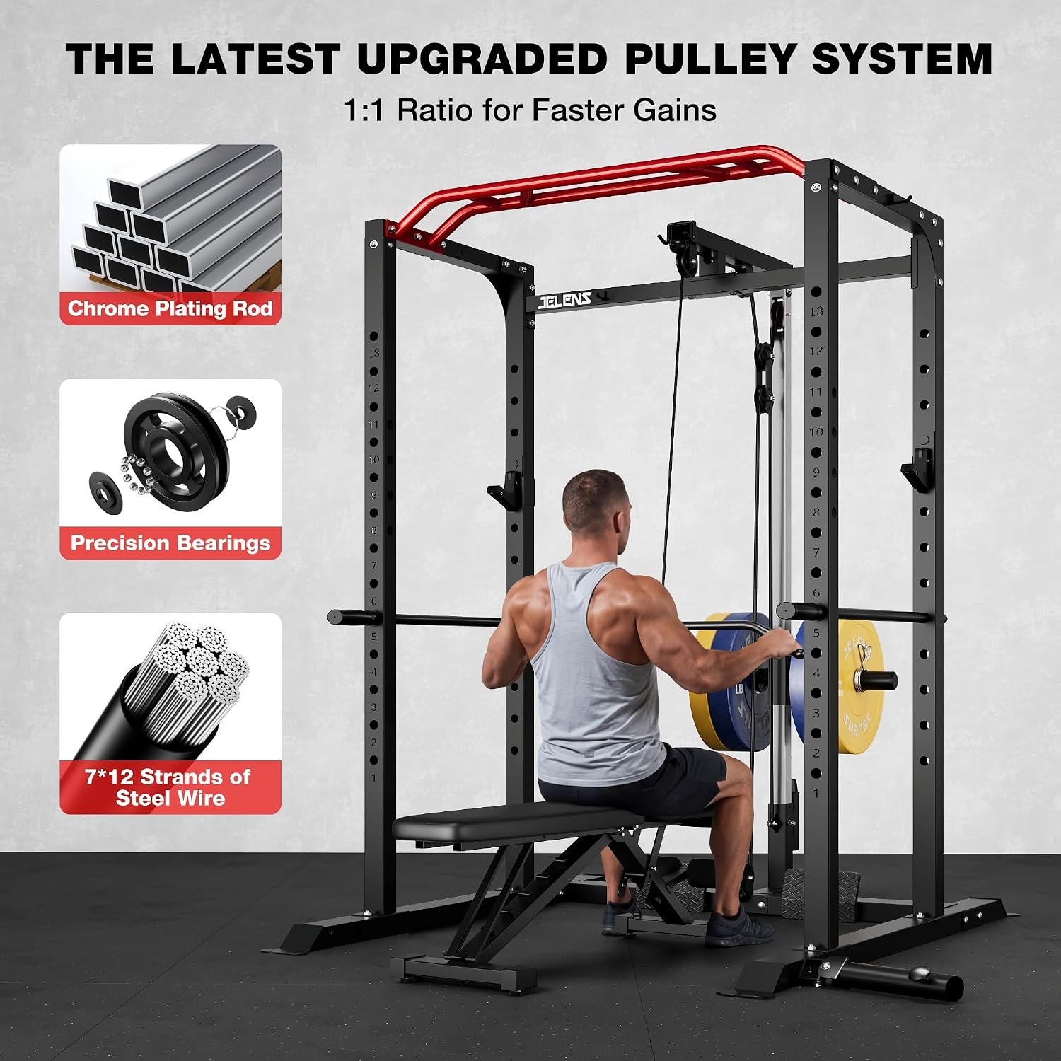 JELENS S11 Power Cage, 2000LB Multi... – 81gFi8hO7dL._AC_SL1500_.jpg