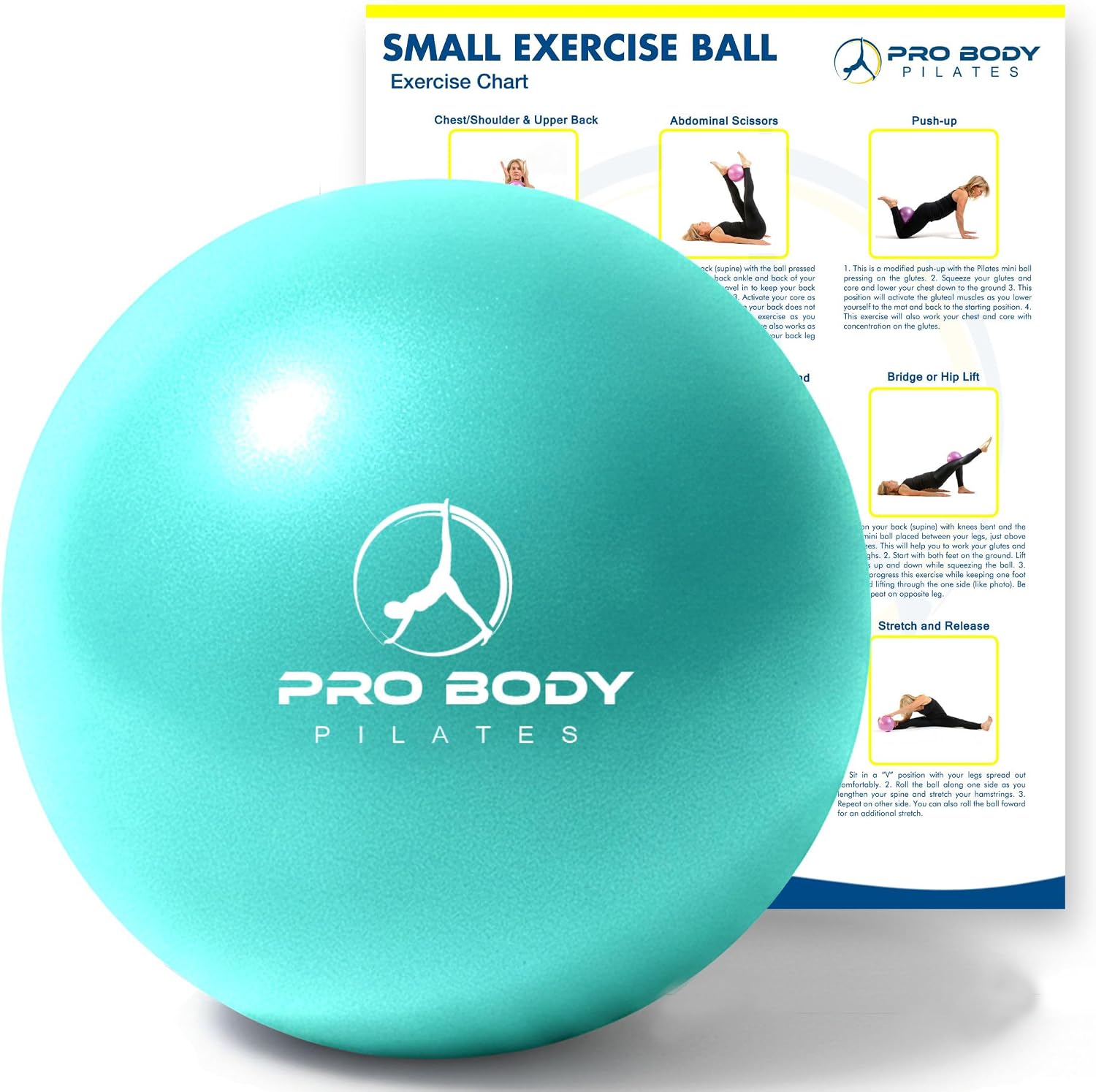 ProBody Pilates Ball Small — 9 In... – 81jFYUY35bL._AC_SL1500_.jpg