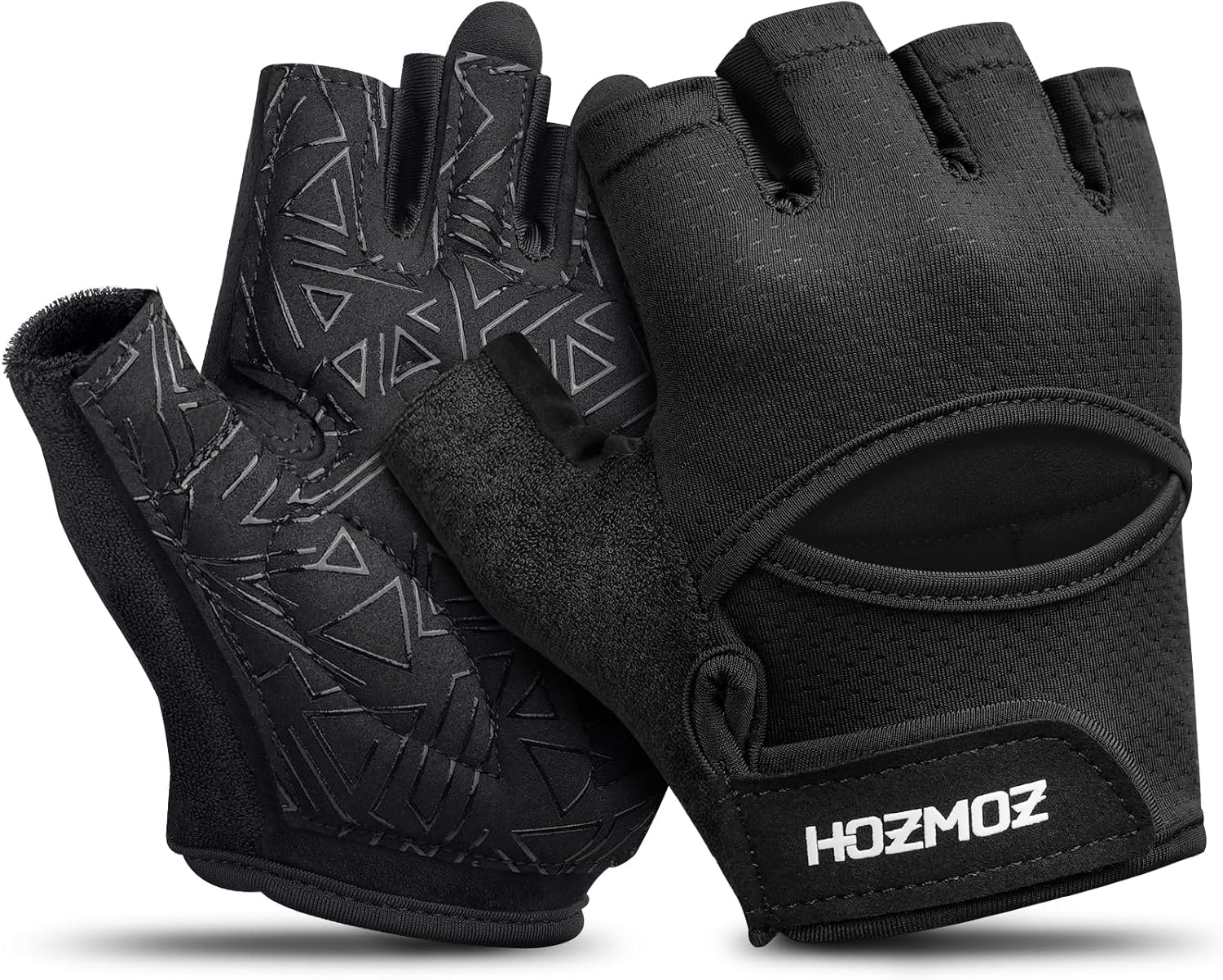 HOZMOZ Ventilated Weight Lifting Gl...