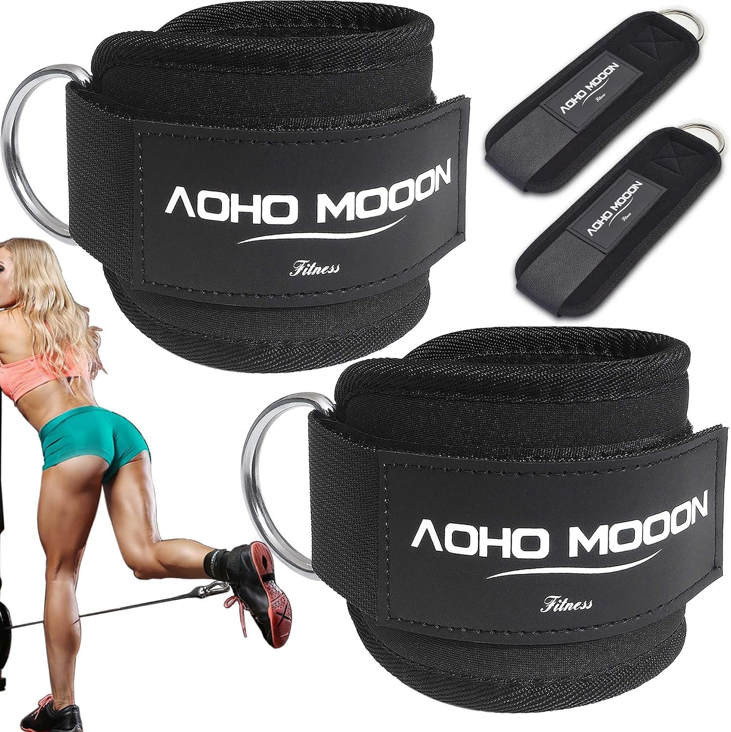AOHO MOOON Ankle Straps for Cable M...