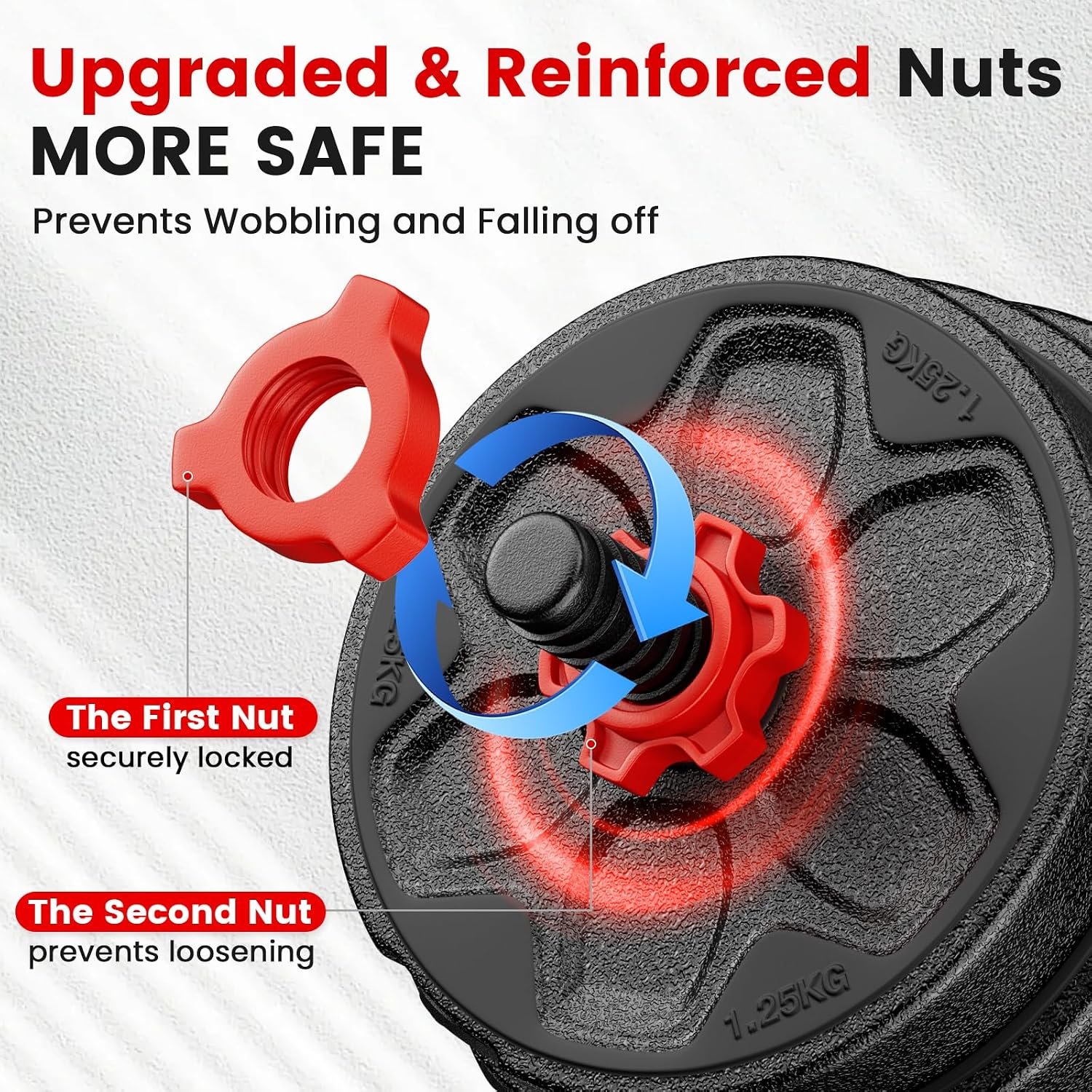 Adjustable Dumbbell Set, 20/33/45/7... – 81ocB7WGQqL._AC_SL1500_.jpg