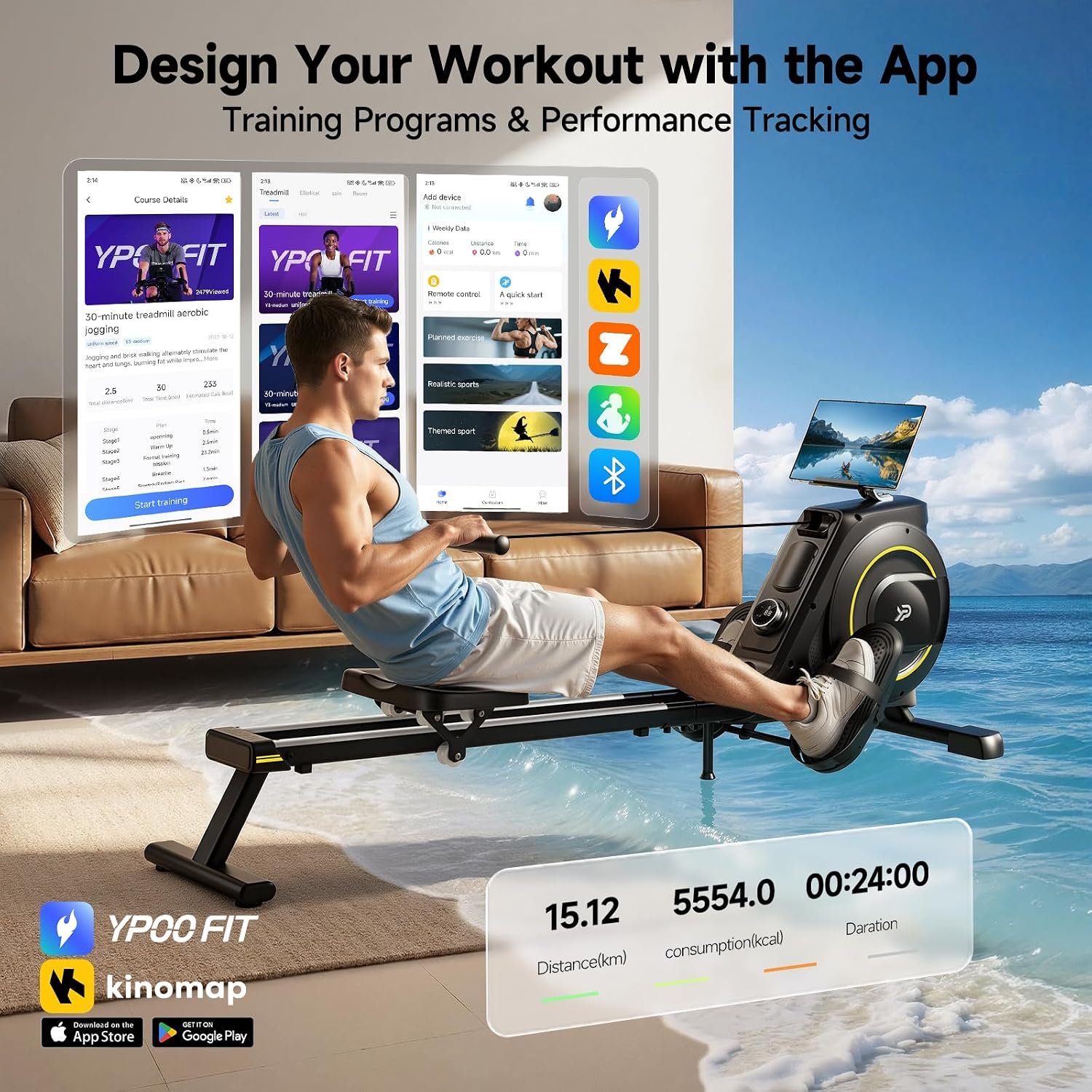 Rowing Machine for Home, 350 LB Cap... – 81pZmMQO2L._AC_SL1500_.jpg