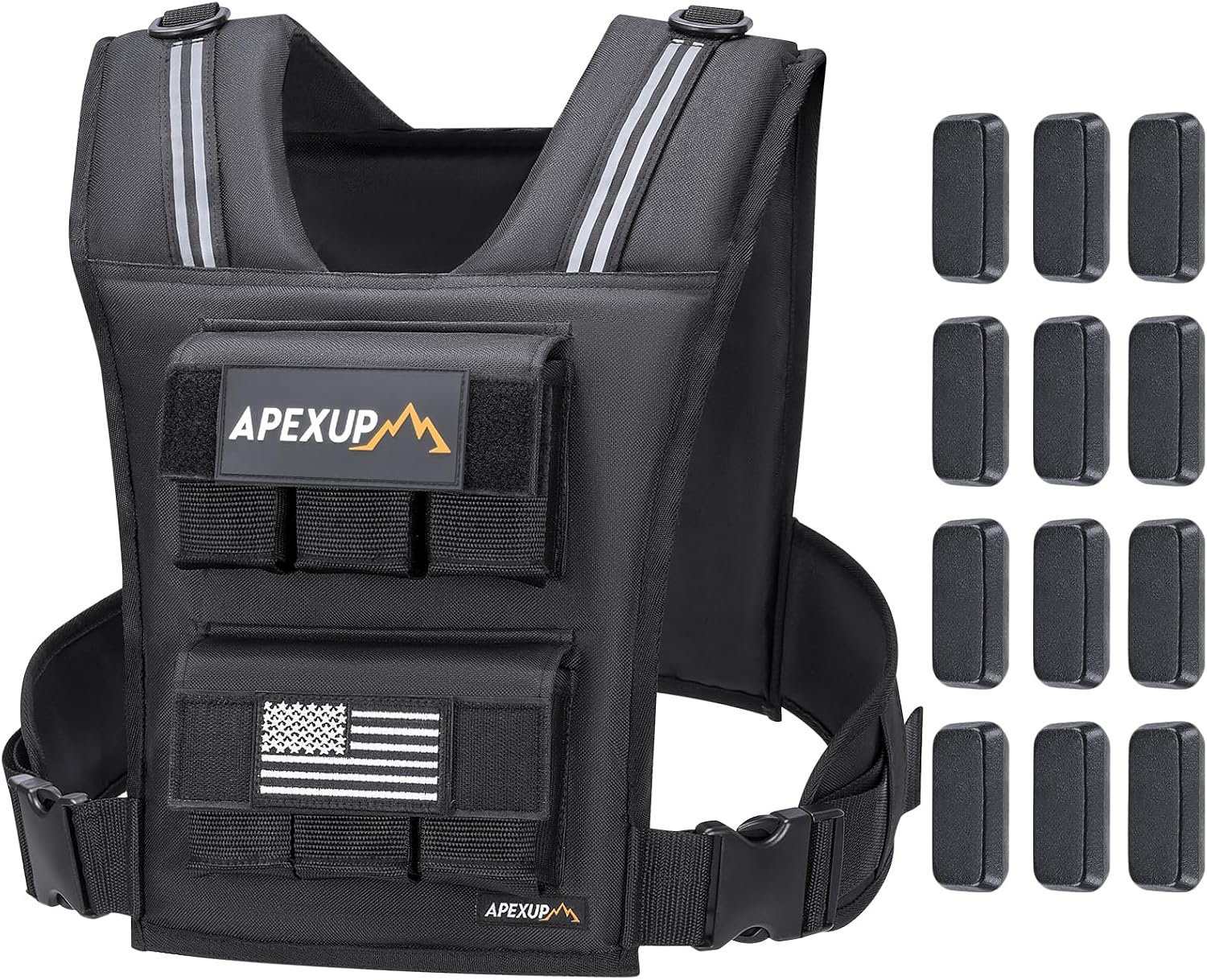 APEXUP Weighted Vest Men, Adjustabl... – 81rQ-r0r2HL._AC_SL1500_.jpg