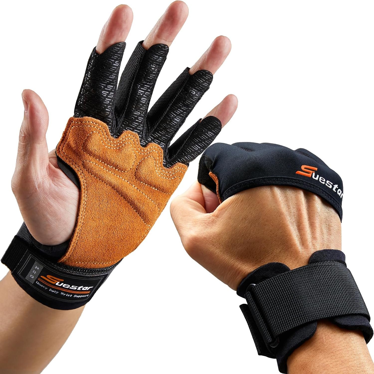 SueStar Workout Gloves, Heavy Duty ...