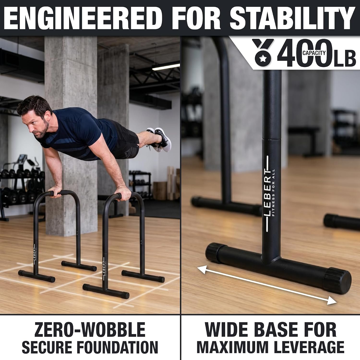 Lebert EQualizer Total Body Strengthener Dip Station Standard & XL - Image 6
