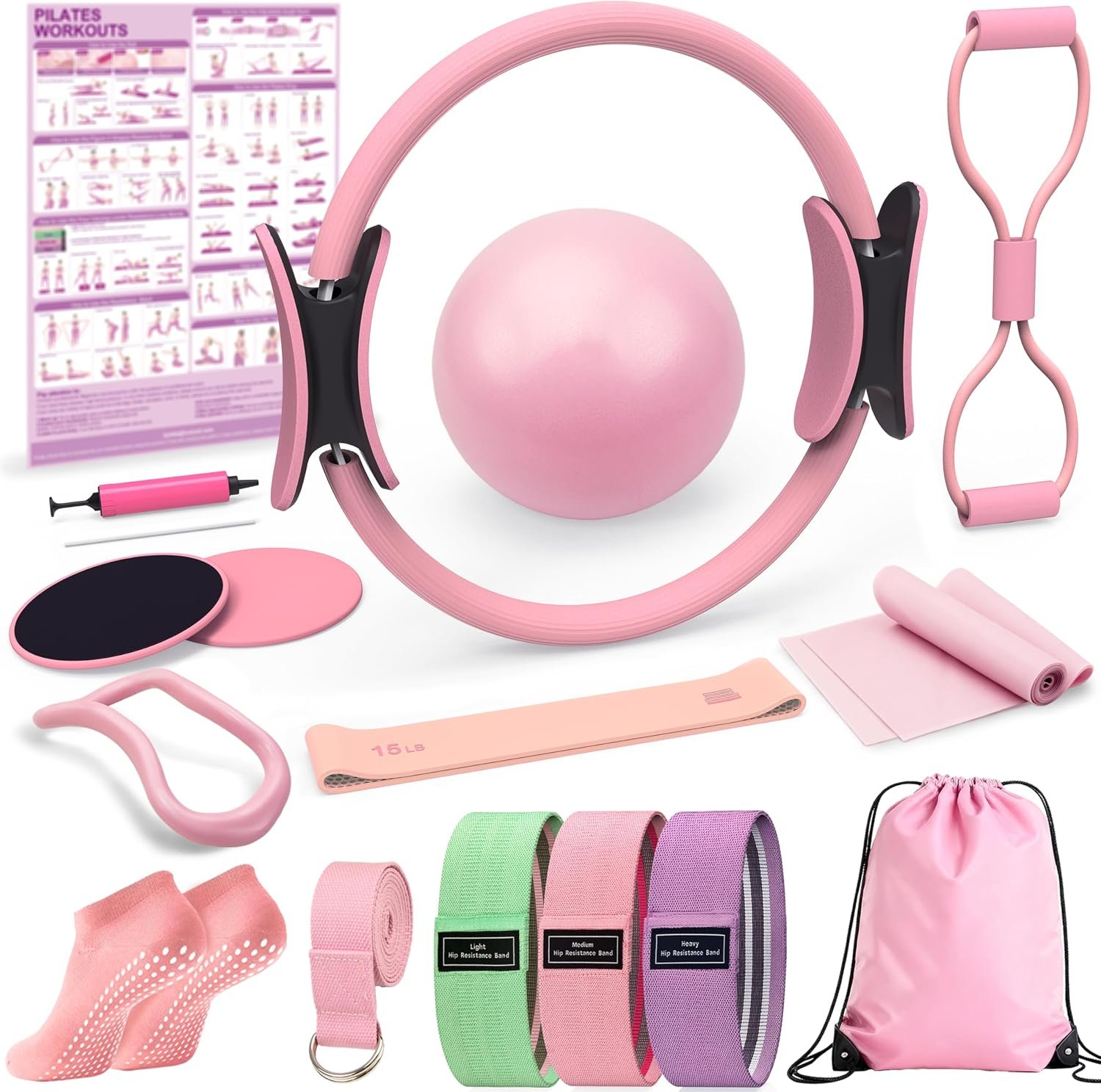 Pilates Kit, Pilates Equipment Ring... – 81wEa05pfcL._AC_SL1500_.jpg