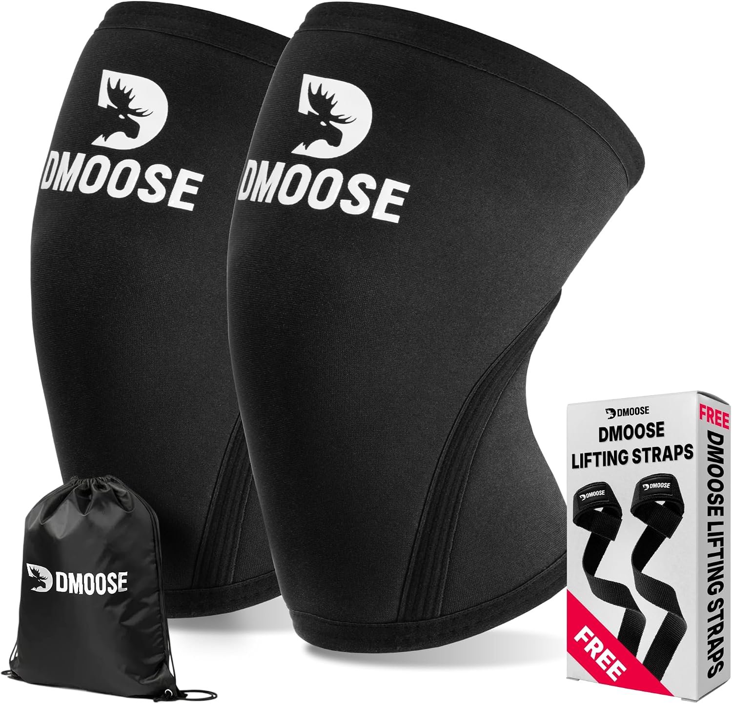 DMoose Fitness Knee Sleeves for Wei...