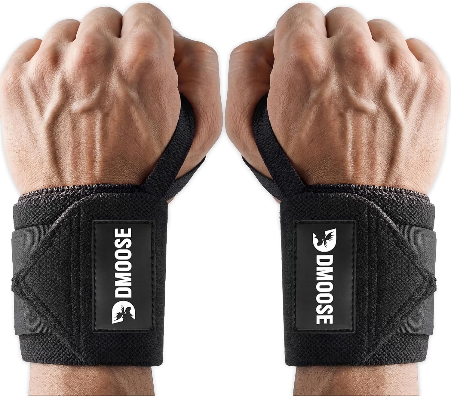 DMoose Fitness Wrist Wraps for Weig...