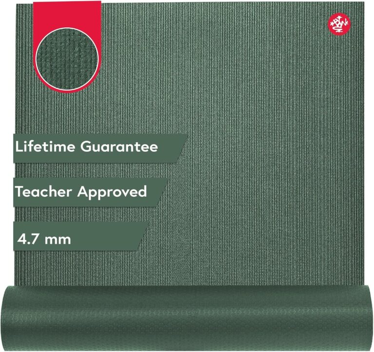 Manduka PROlite Yoga Mat 4.7mm | Lifetime Durability | Hygienic Construction | Teacher Approved
