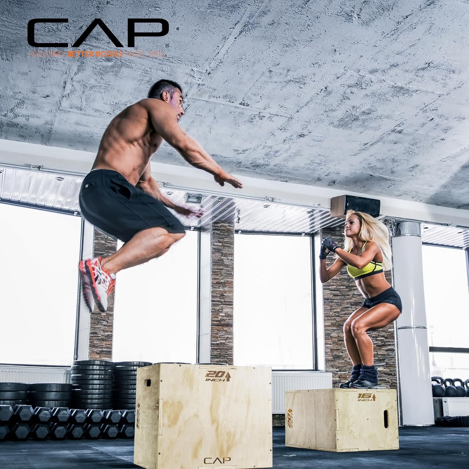 CAP Barbell 3-in-1 Plyometric Box | Multiple Styles and Sizes - Image 6