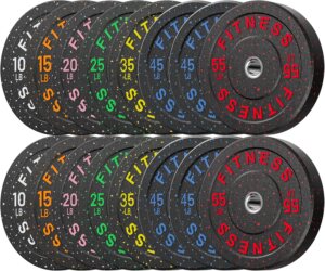 140-650lb 2″ Bumper Plate Hig...