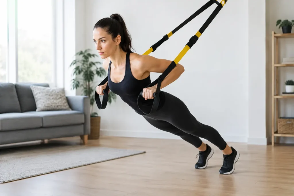 How to Use a Suspension Trainer Safely at Home