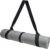 Adjustable Yoga Mat Strap Carrier, Thick Wide Yoga Mat Holder with Hook-and-loop fastener for yoga enthusiast, Travel Gym, Black Non-Slip Yoga Straps for Carrying Mats
