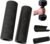 Gym Grips – Hand Grip Pads for Weightlifting, Dumbbell & Pull Up Bar, Workout Gloves Alternative, High-Density Adaptive Foam, Universal Fit, 2-Pack, Black